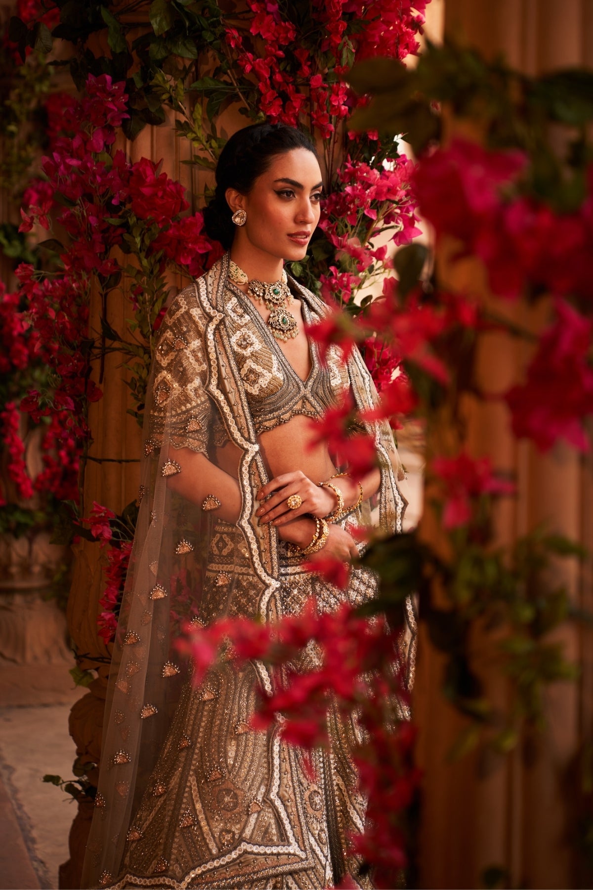 Chandni bridal lehenga set