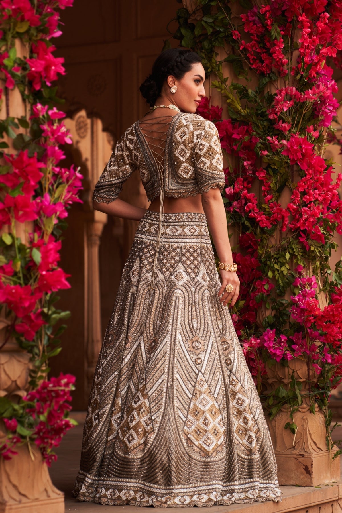 Chandni bridal lehenga set