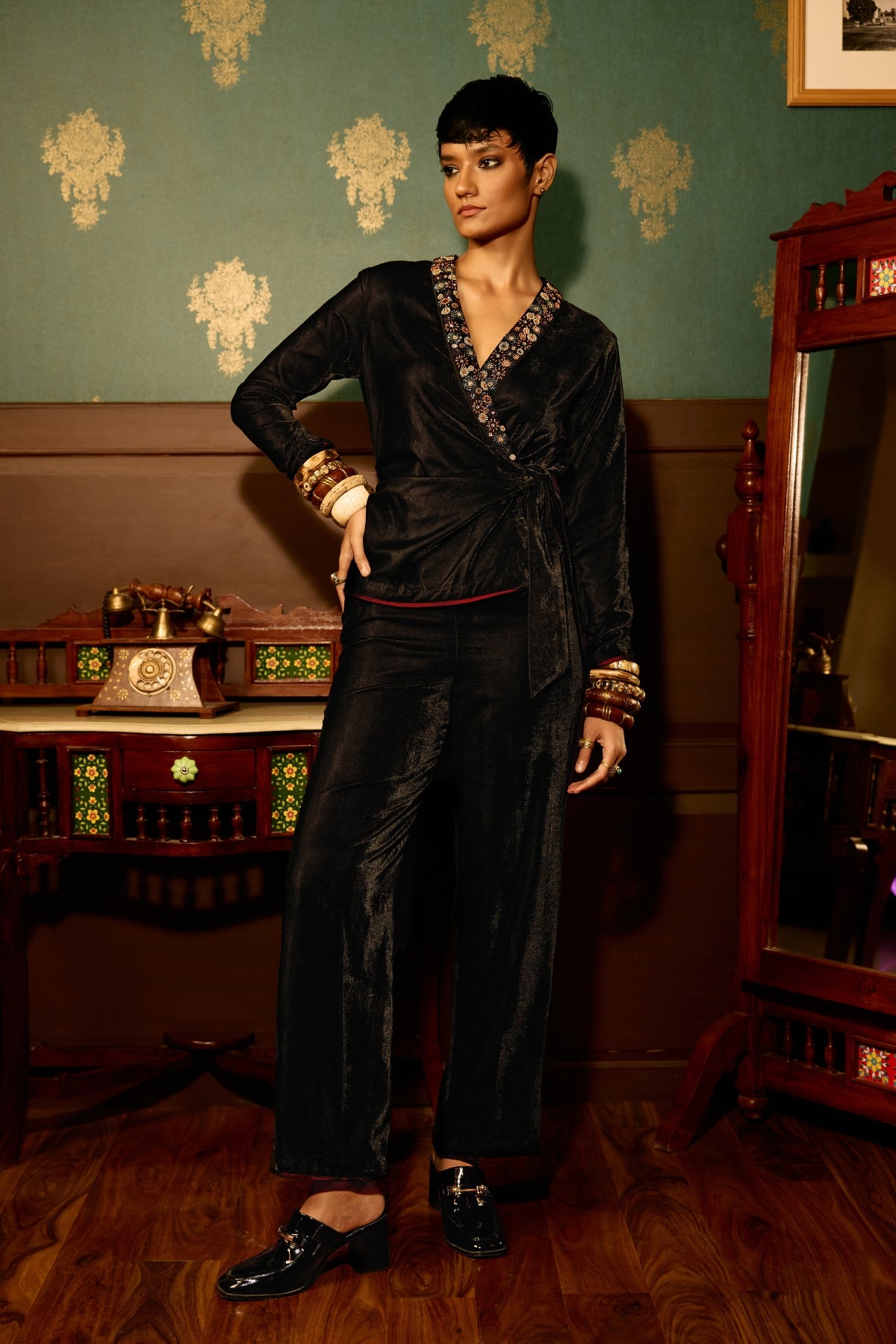 Black Enigma jumpsuit