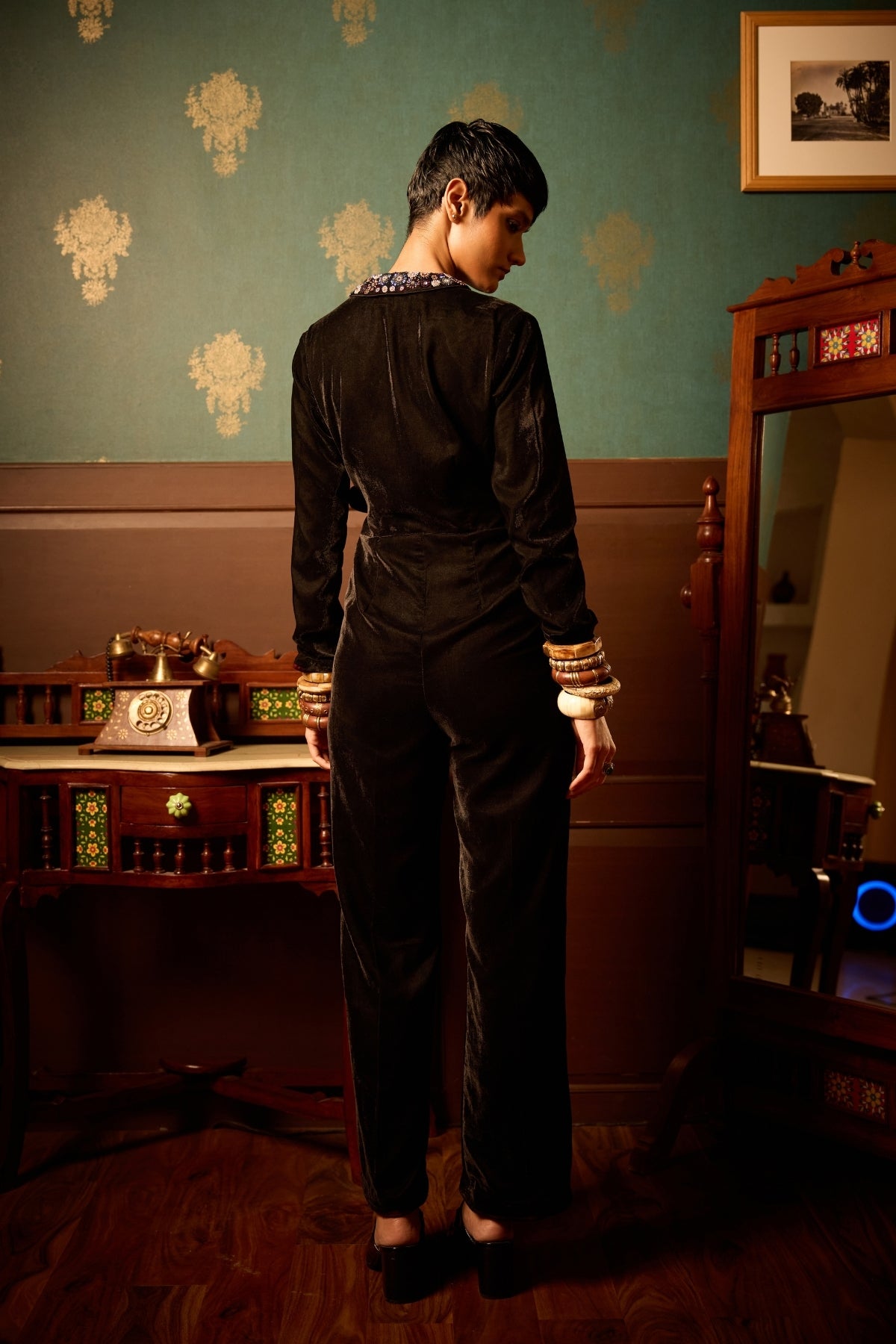 Black Enigma jumpsuit