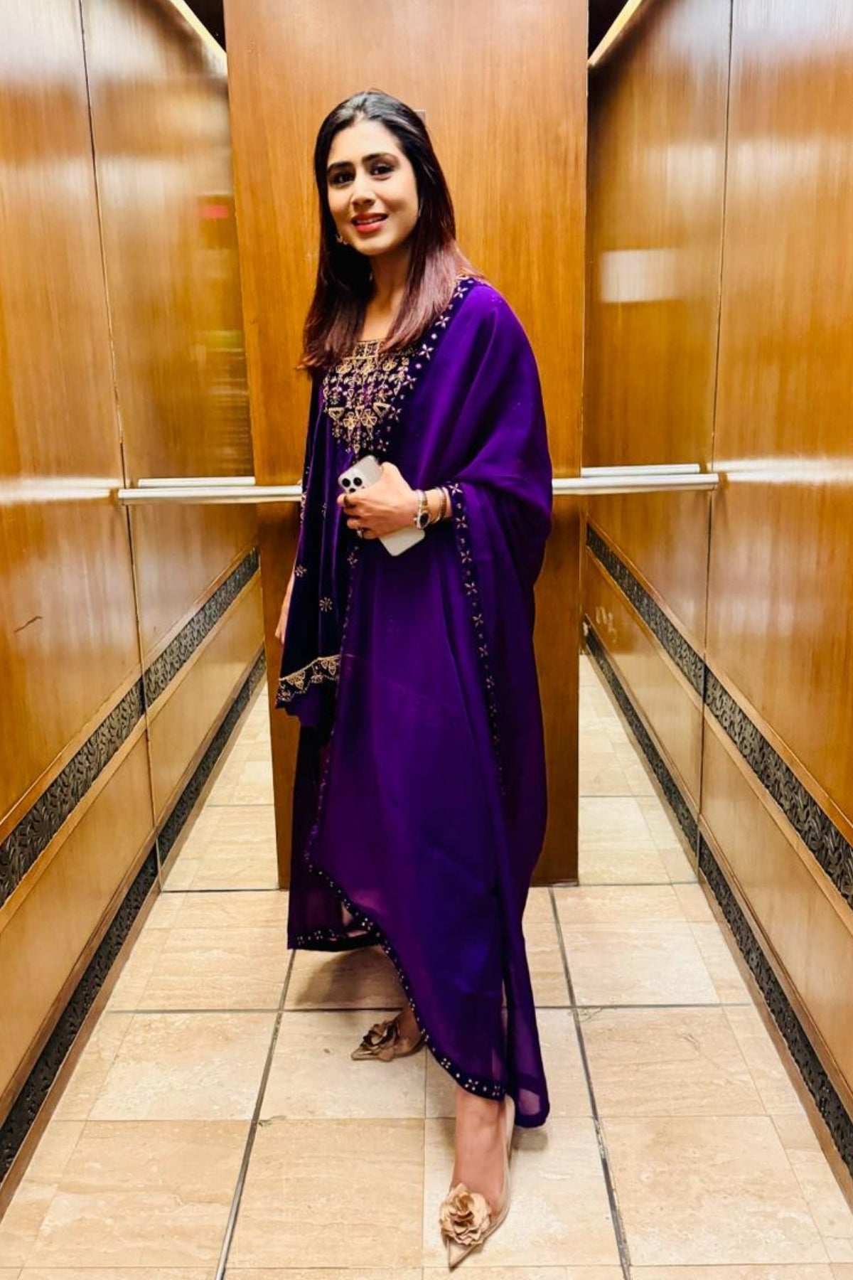 Ghazal Alagh In Jamun Makhmal
