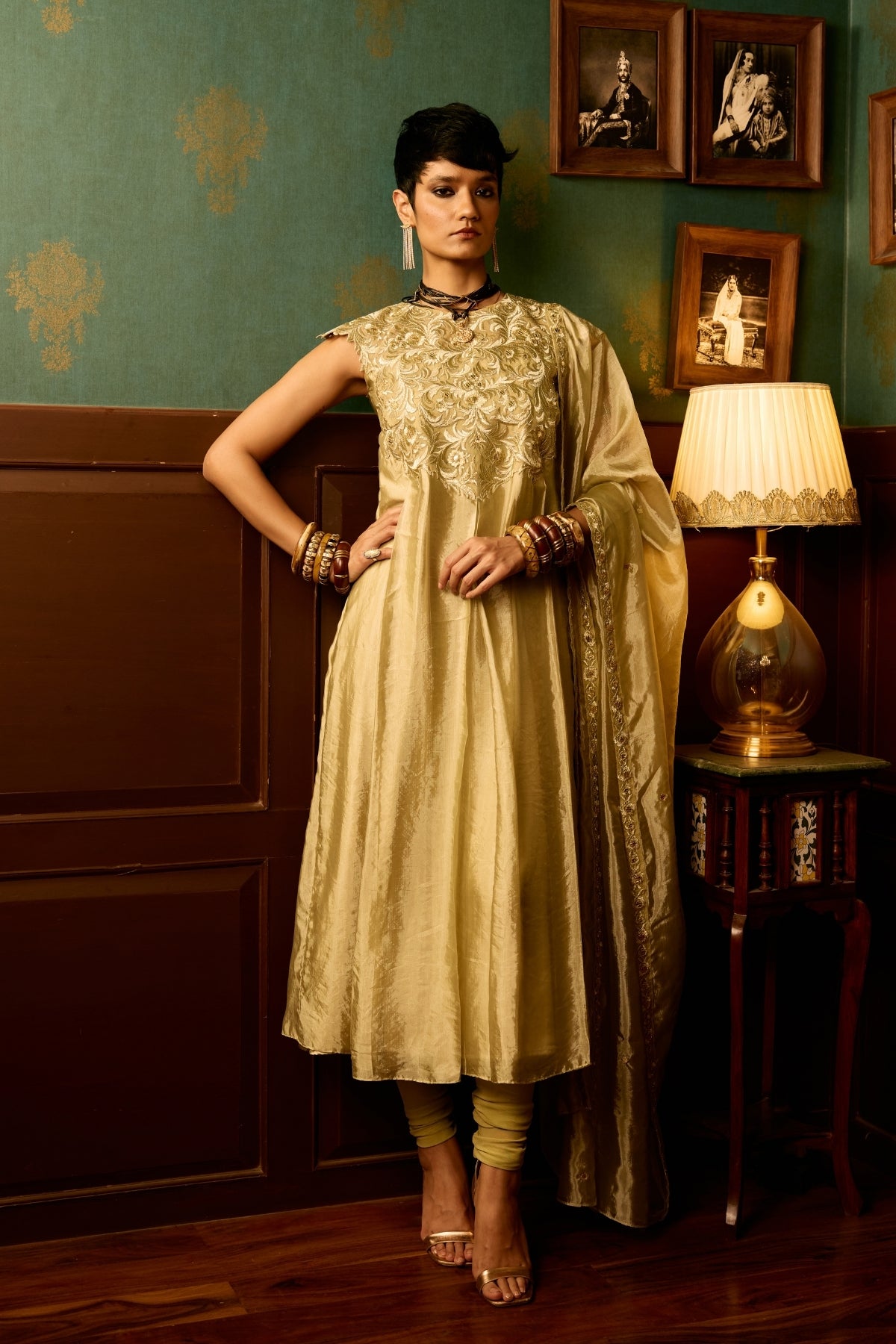 Gul sage anarkali suit set