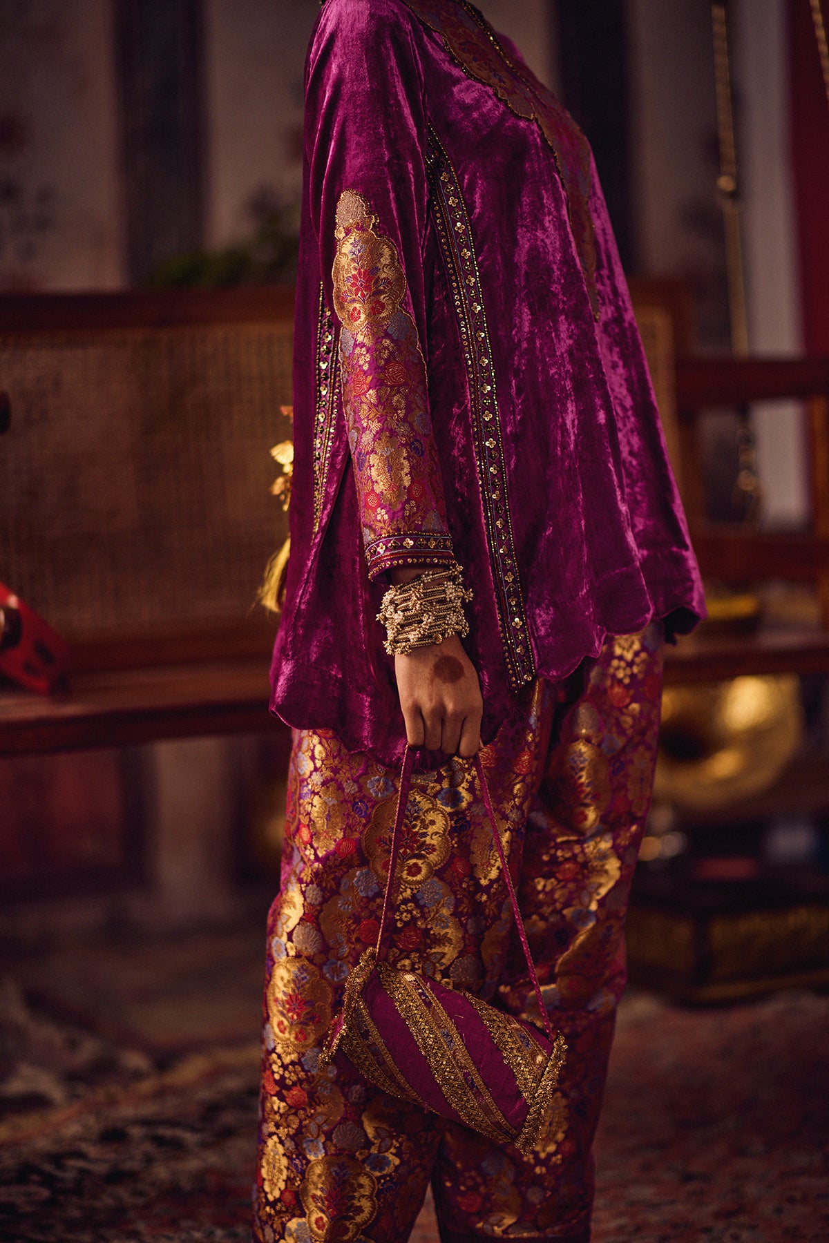 Gul Rang Kheem Khaab kurta set