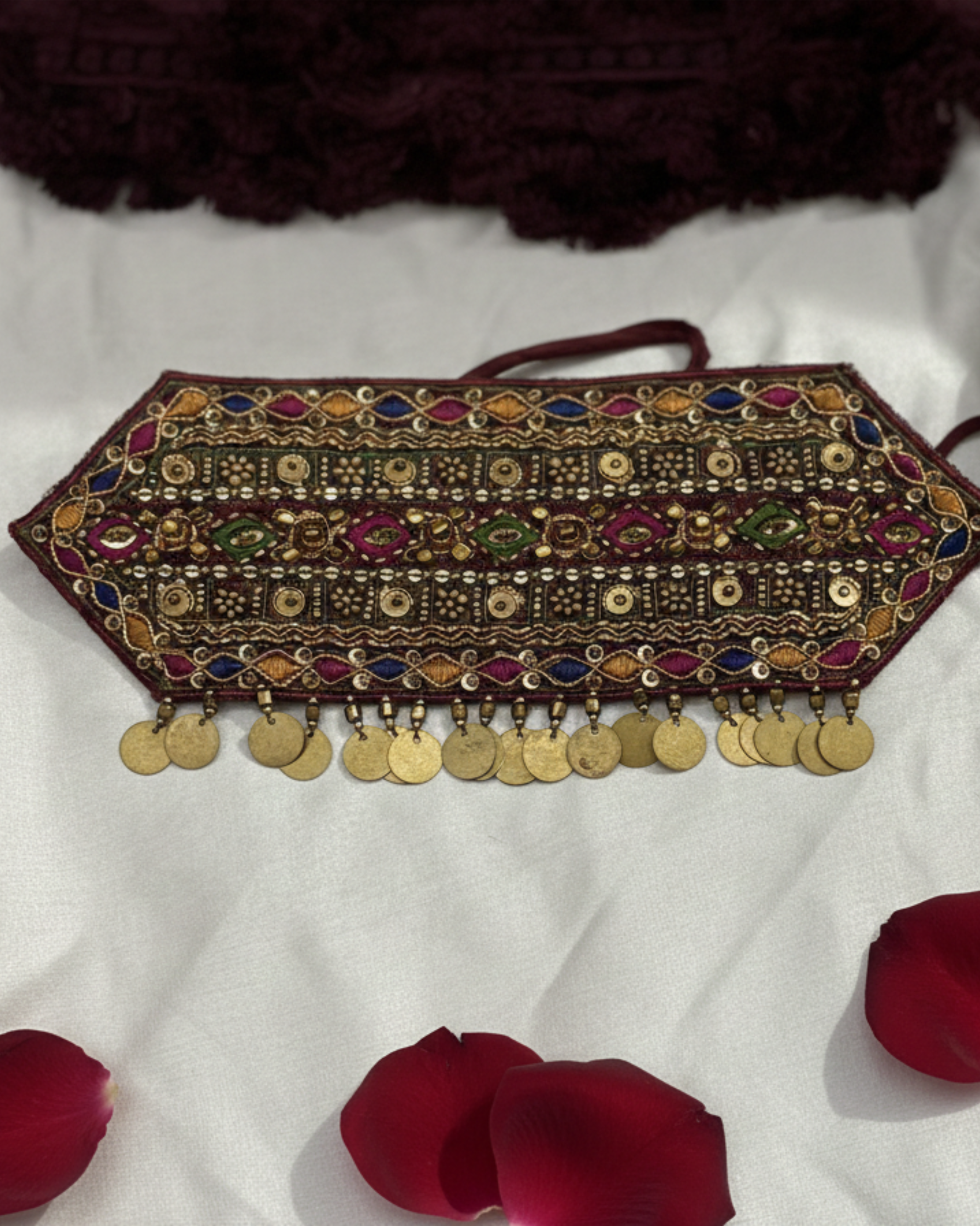 Sikka Zardosi Choker