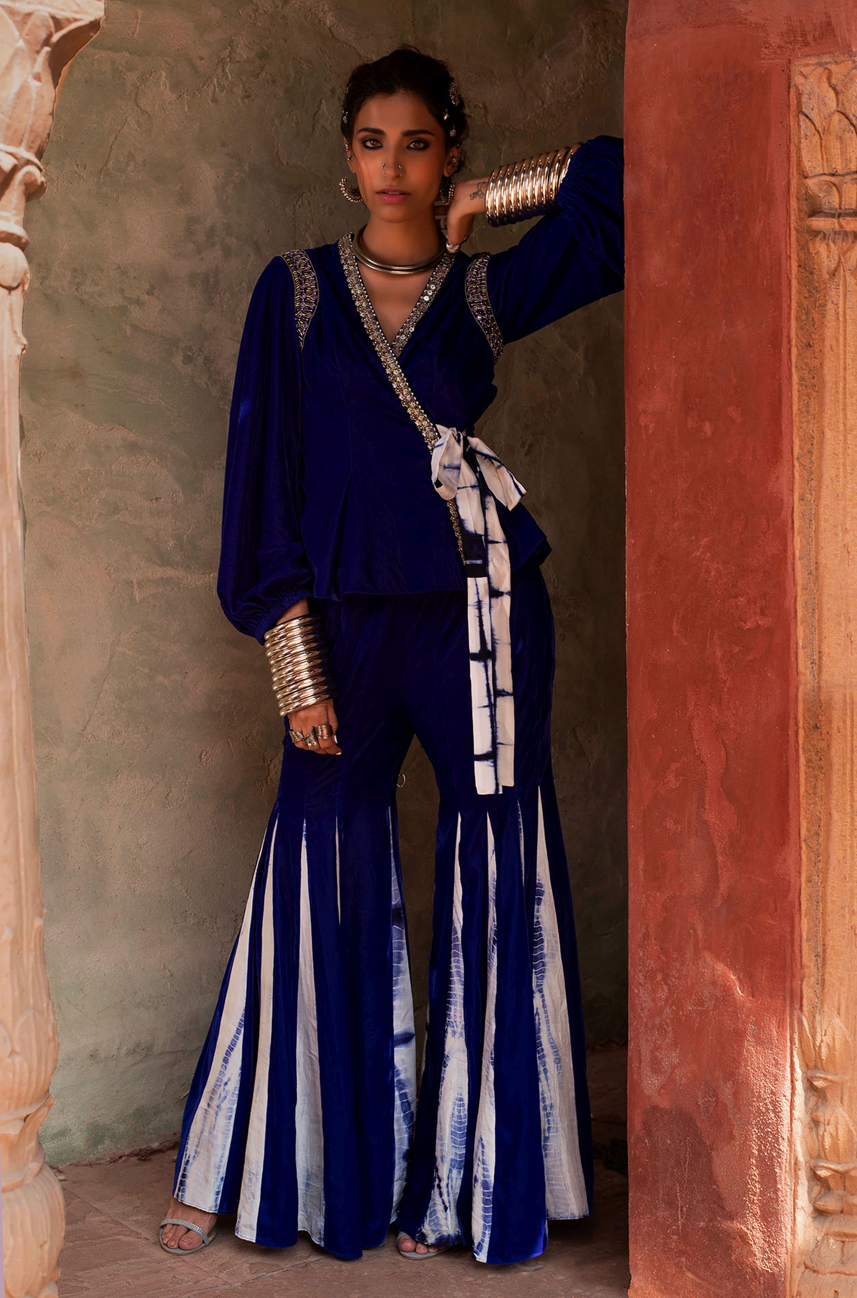 Jacket With Bellbottom