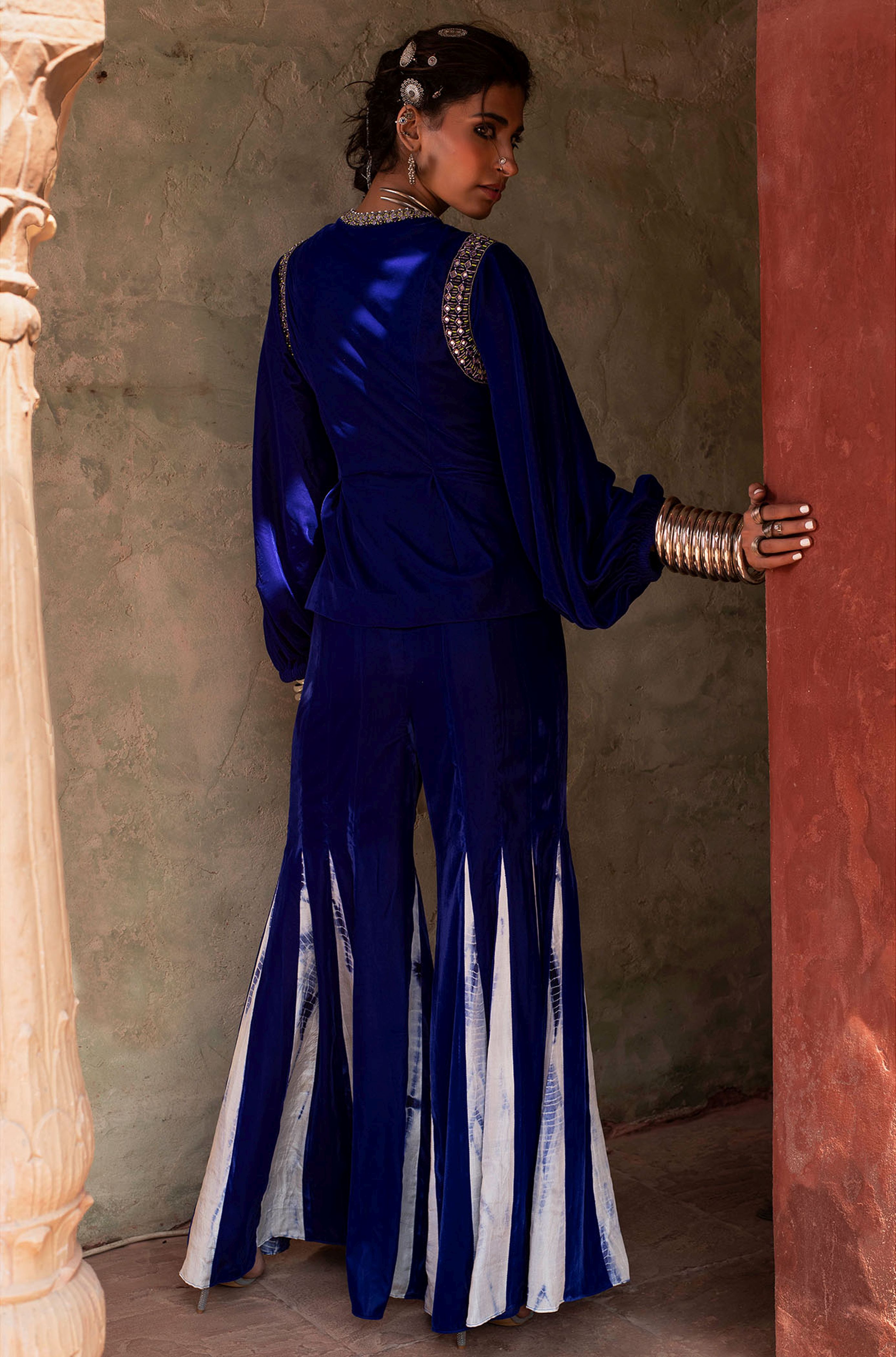 Jacket With Bellbottom