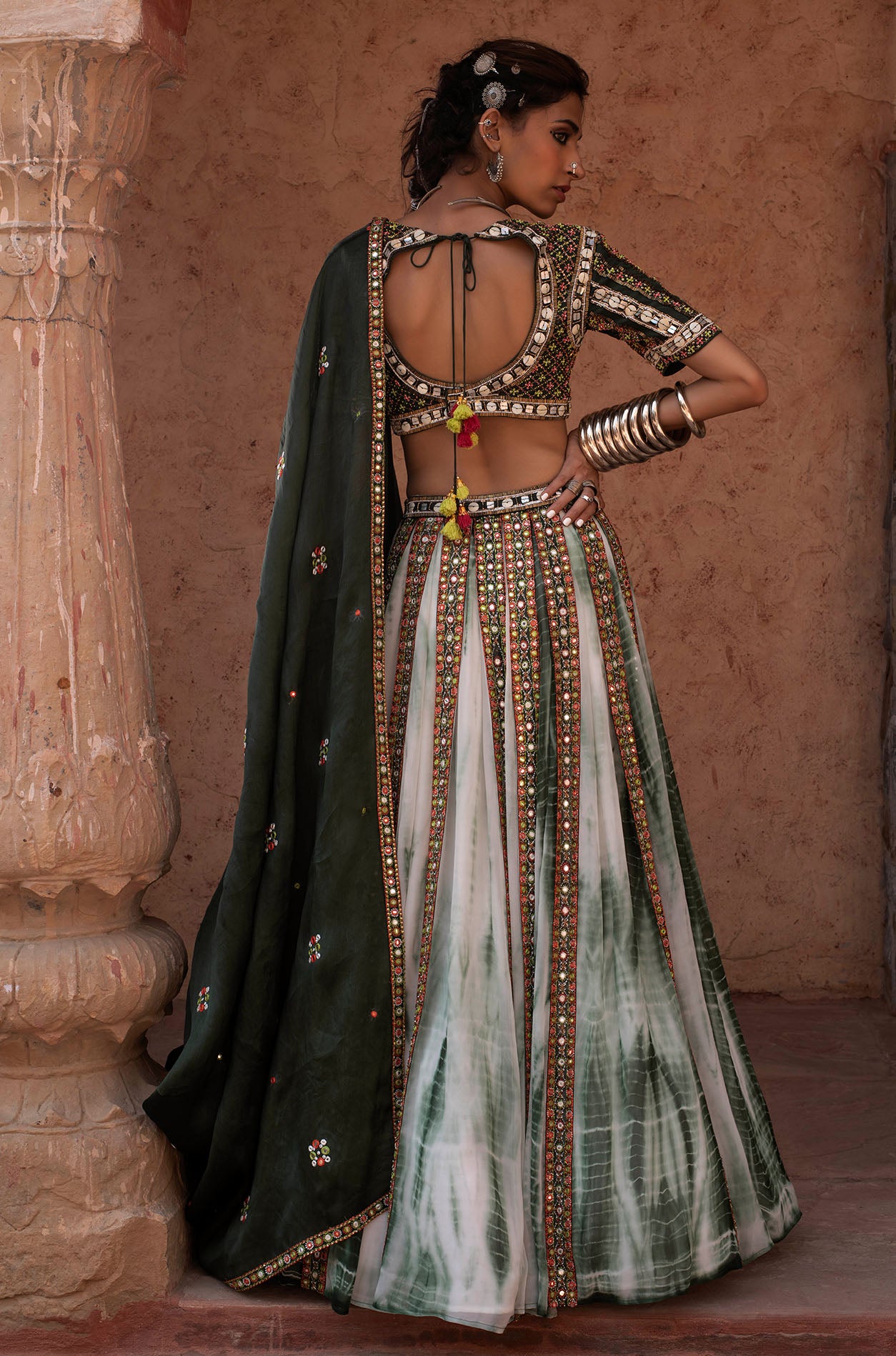 Croptop With Lehenga