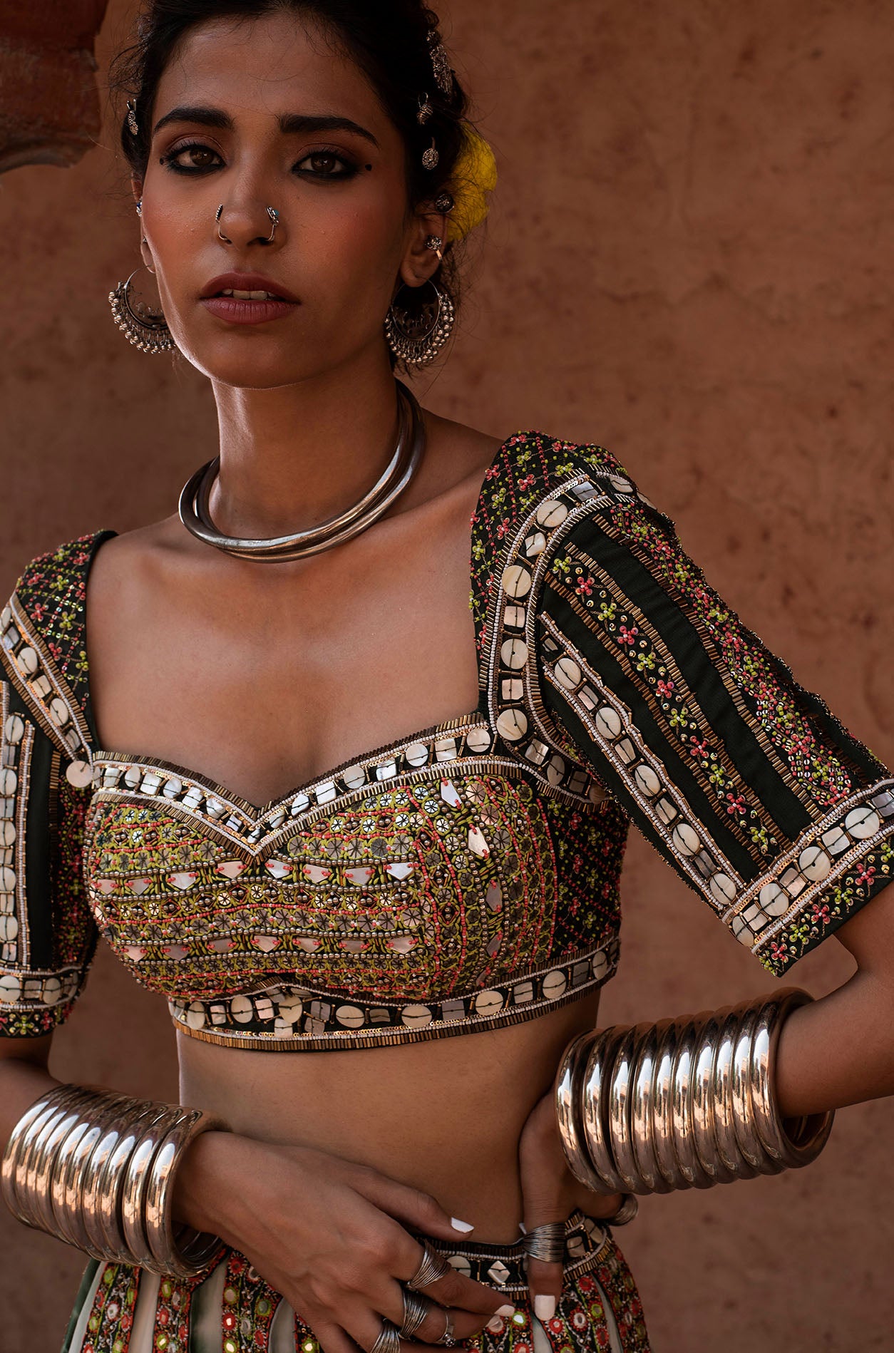 Croptop With Lehenga