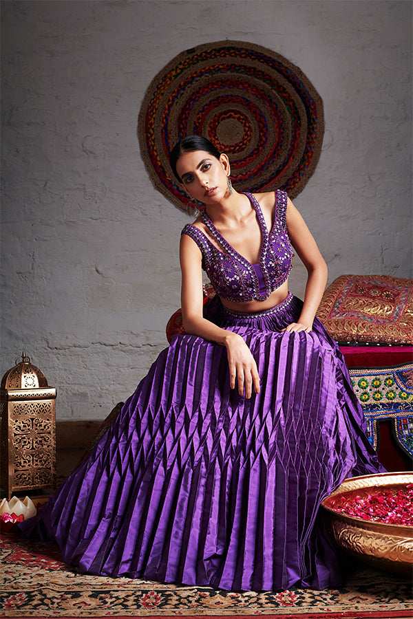 Blouse With Lehenga Dupatta