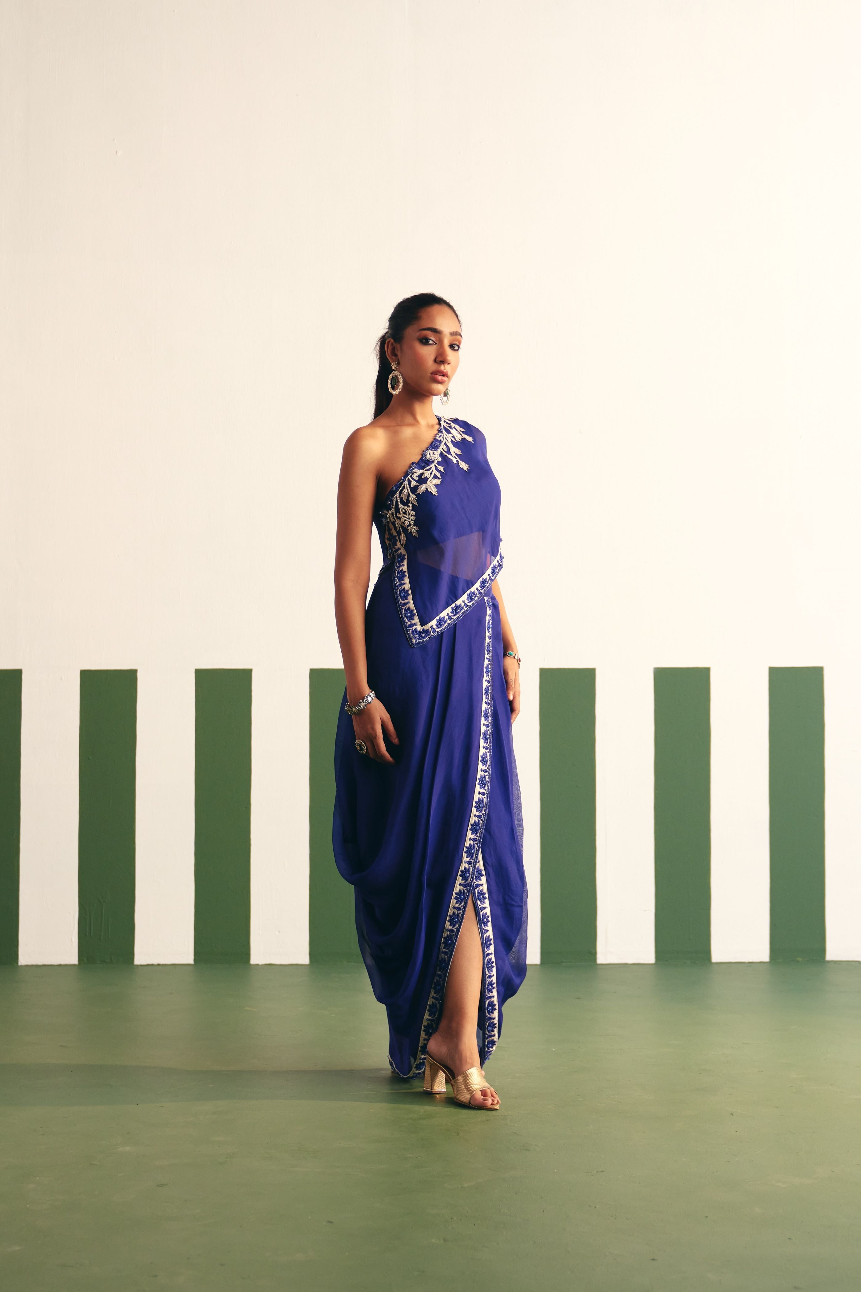 Nolan Dhoti Kaftan Set