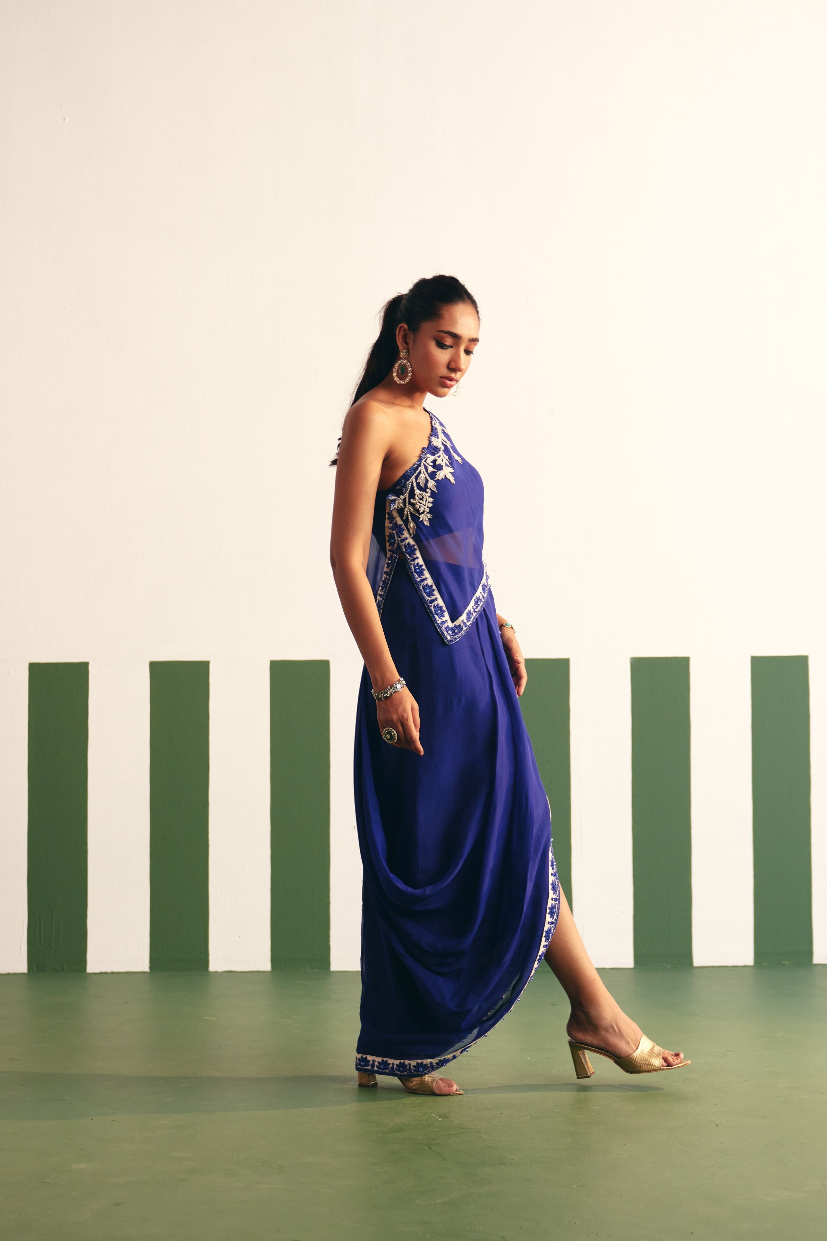 Nolan Dhoti Kaftan Set