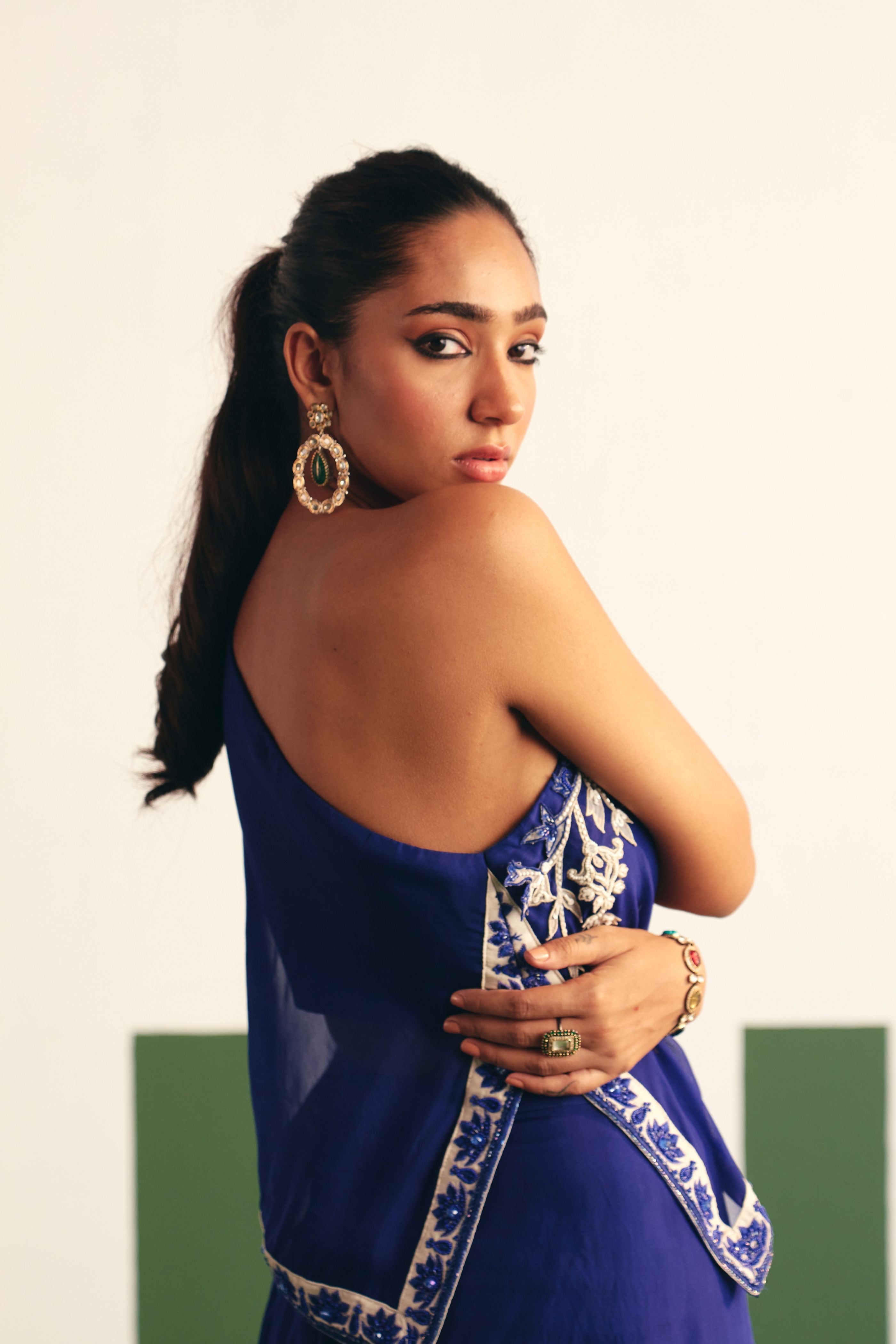 Nolan Dhoti Kaftan Set