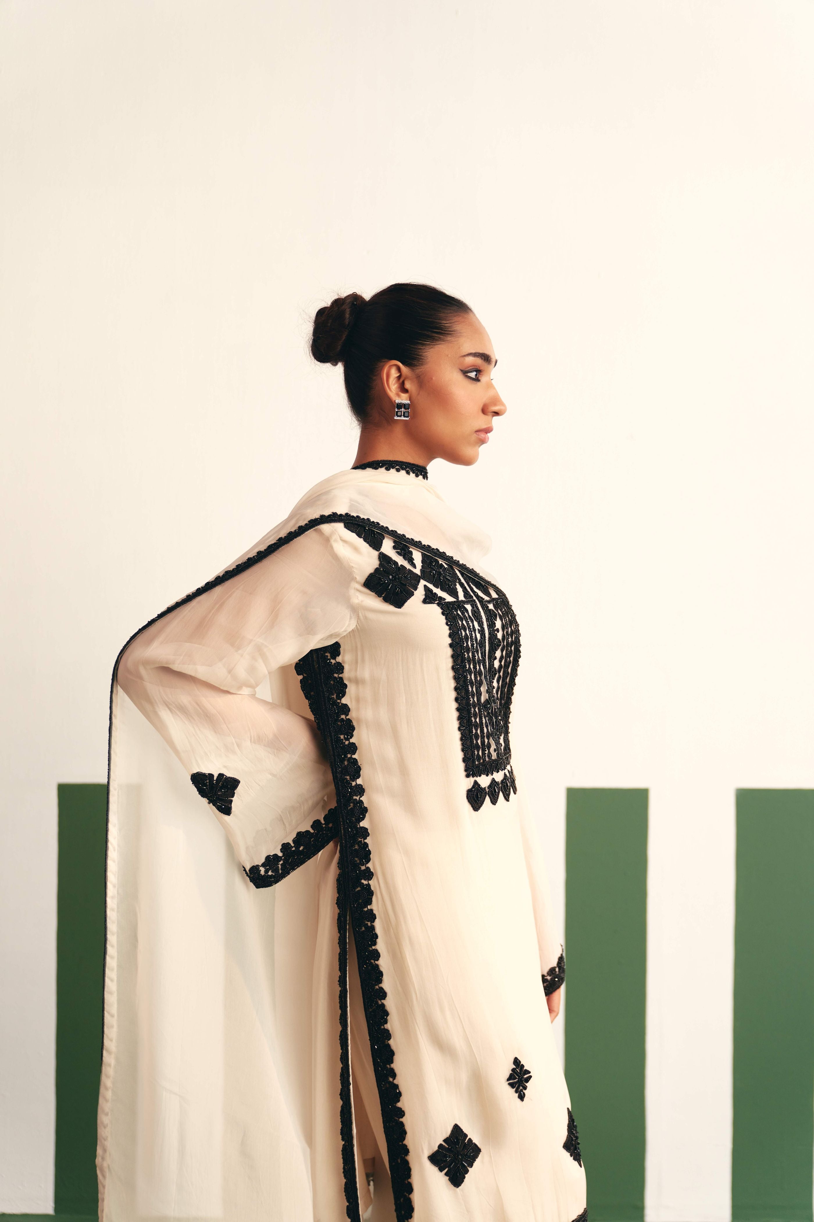 Irina Ivory Kurta Palazzo Set