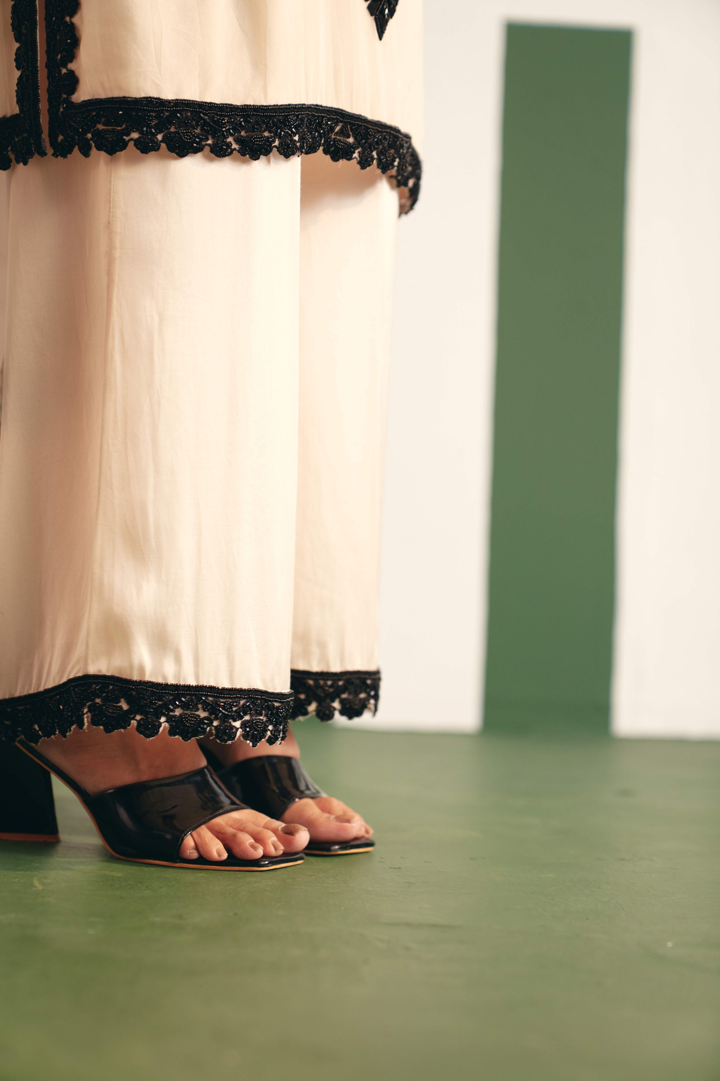 Irina Ivory Kurta Palazzo Set