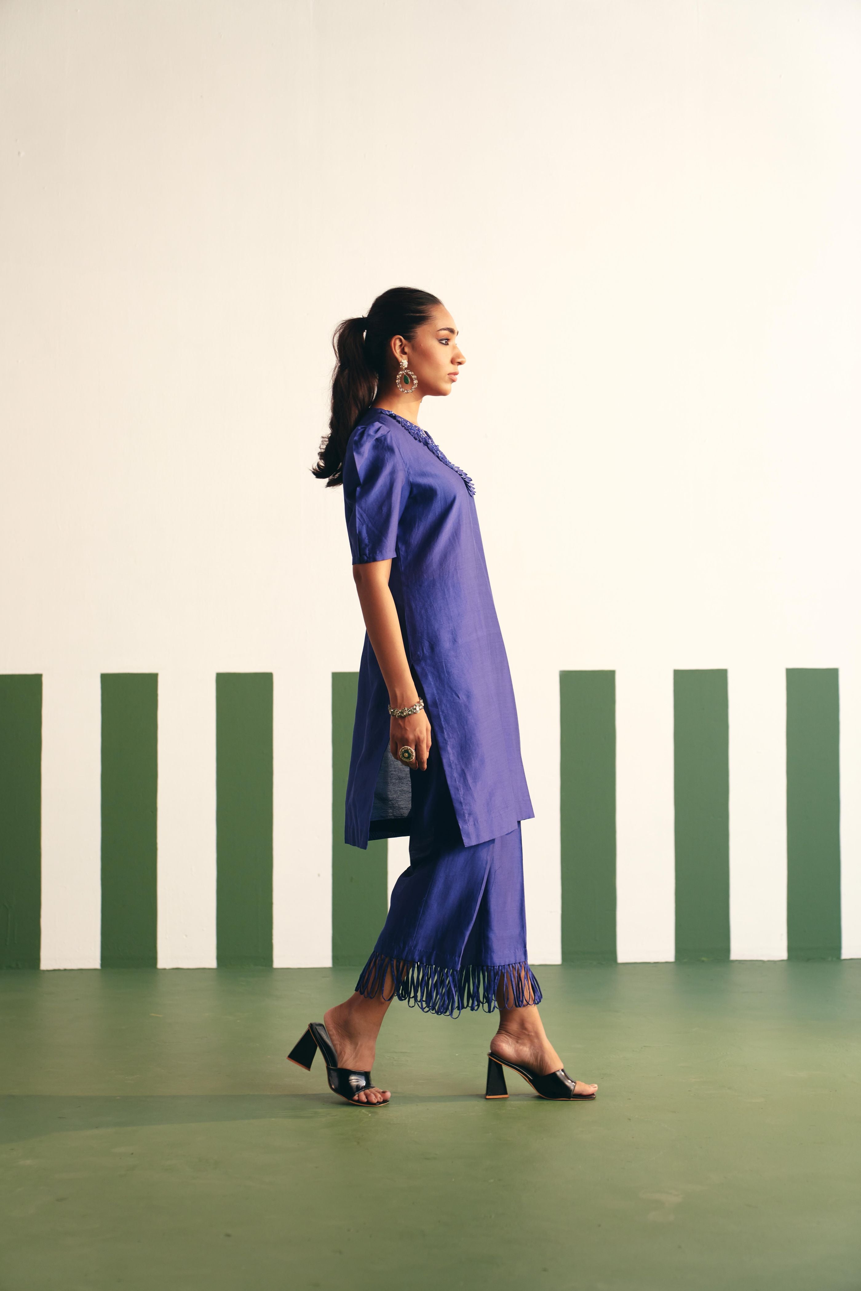 Darla Blue Kurta Set