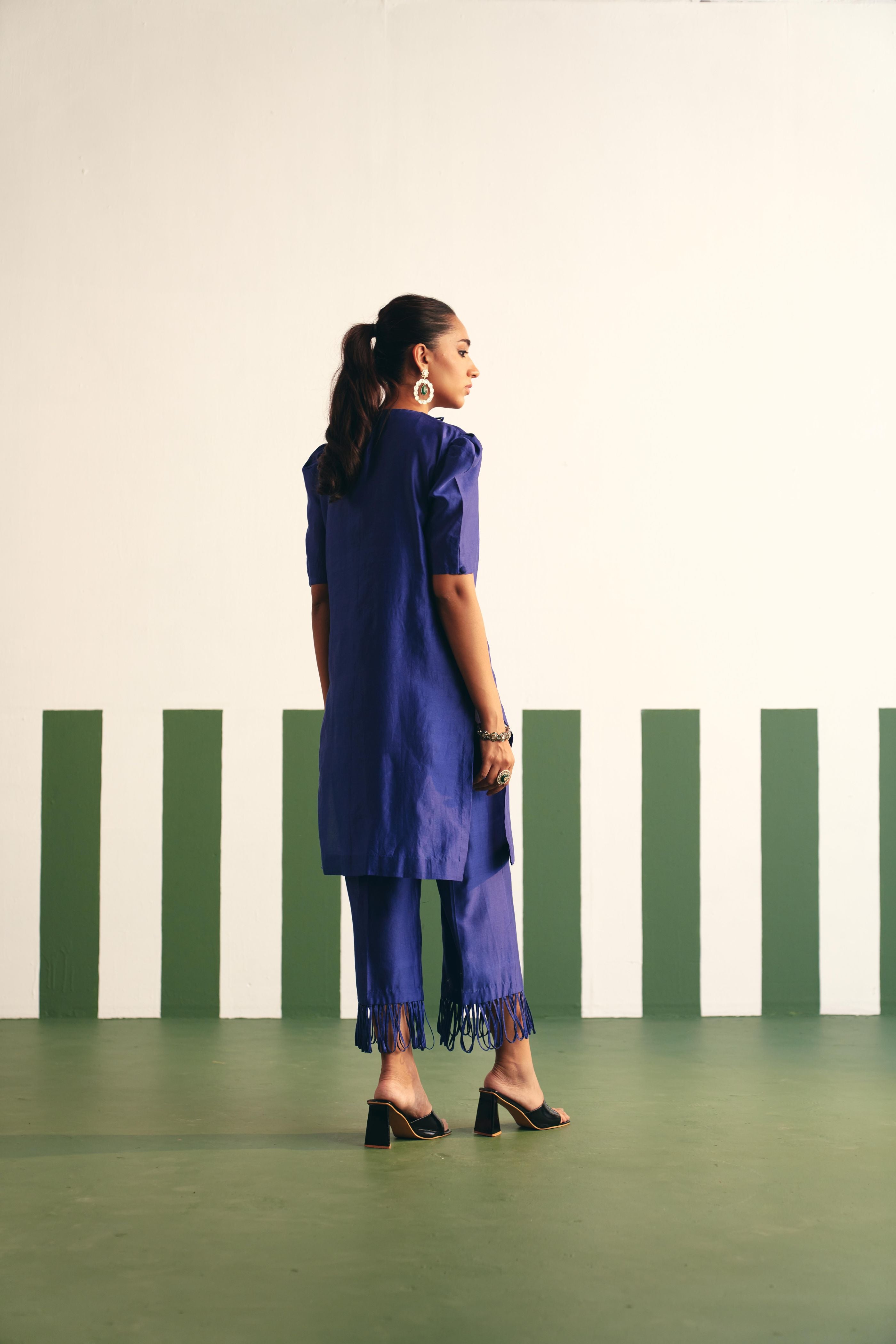 Darla Blue Kurta Set