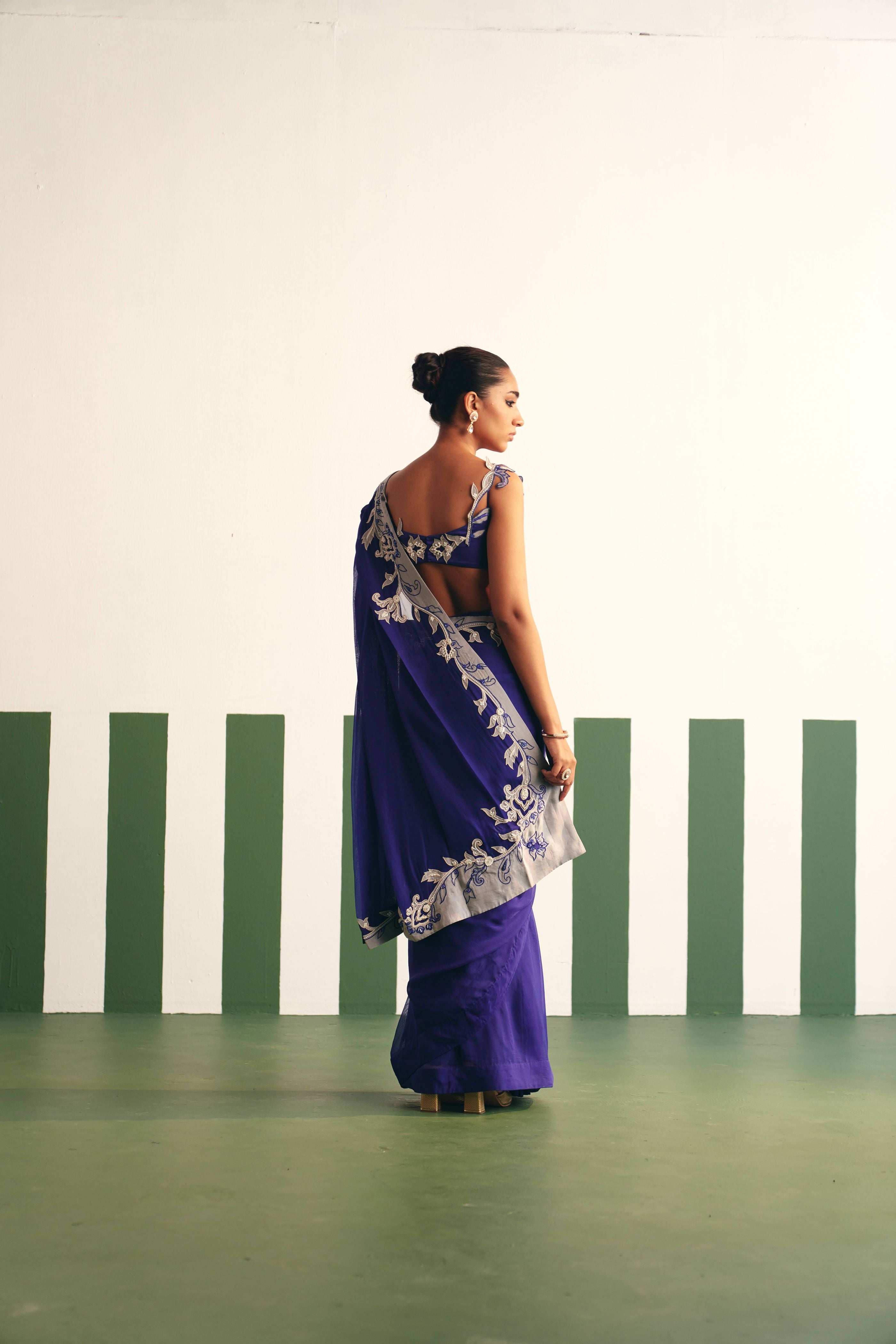 Asena Pre Stitched Saree