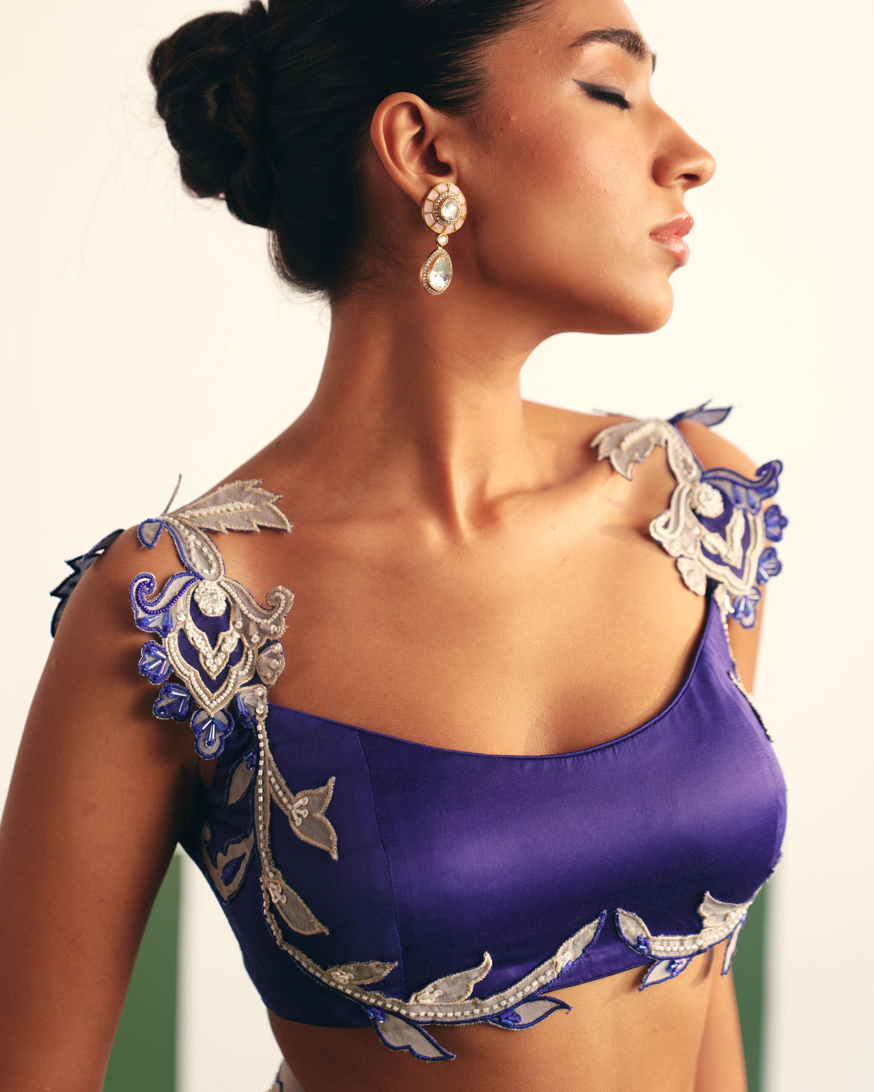 Asena Pre Stitched Saree