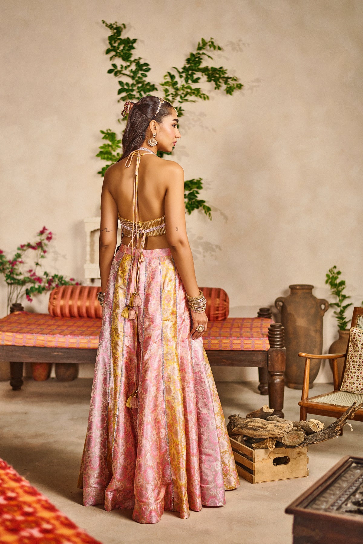 Aabha dori top sharara set