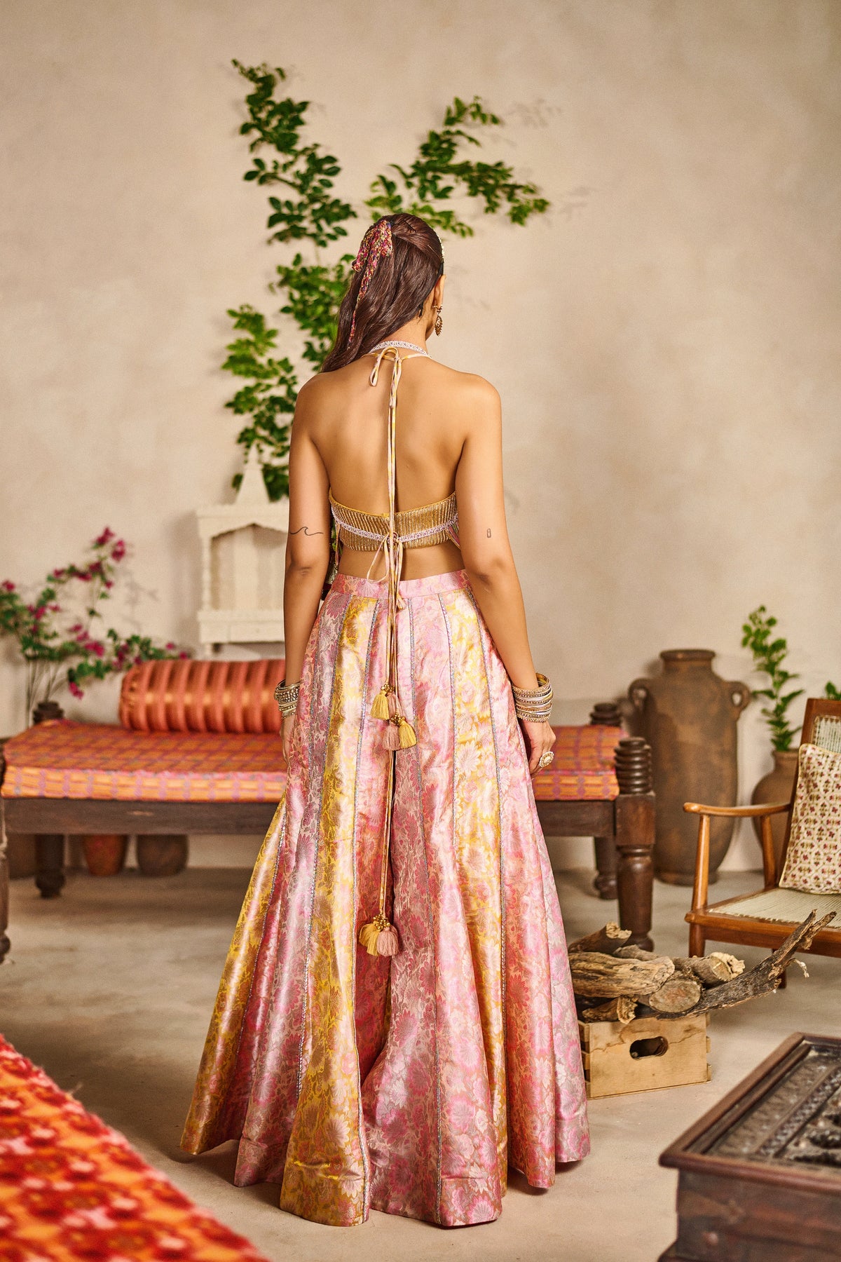 Aabha dori top sharara set