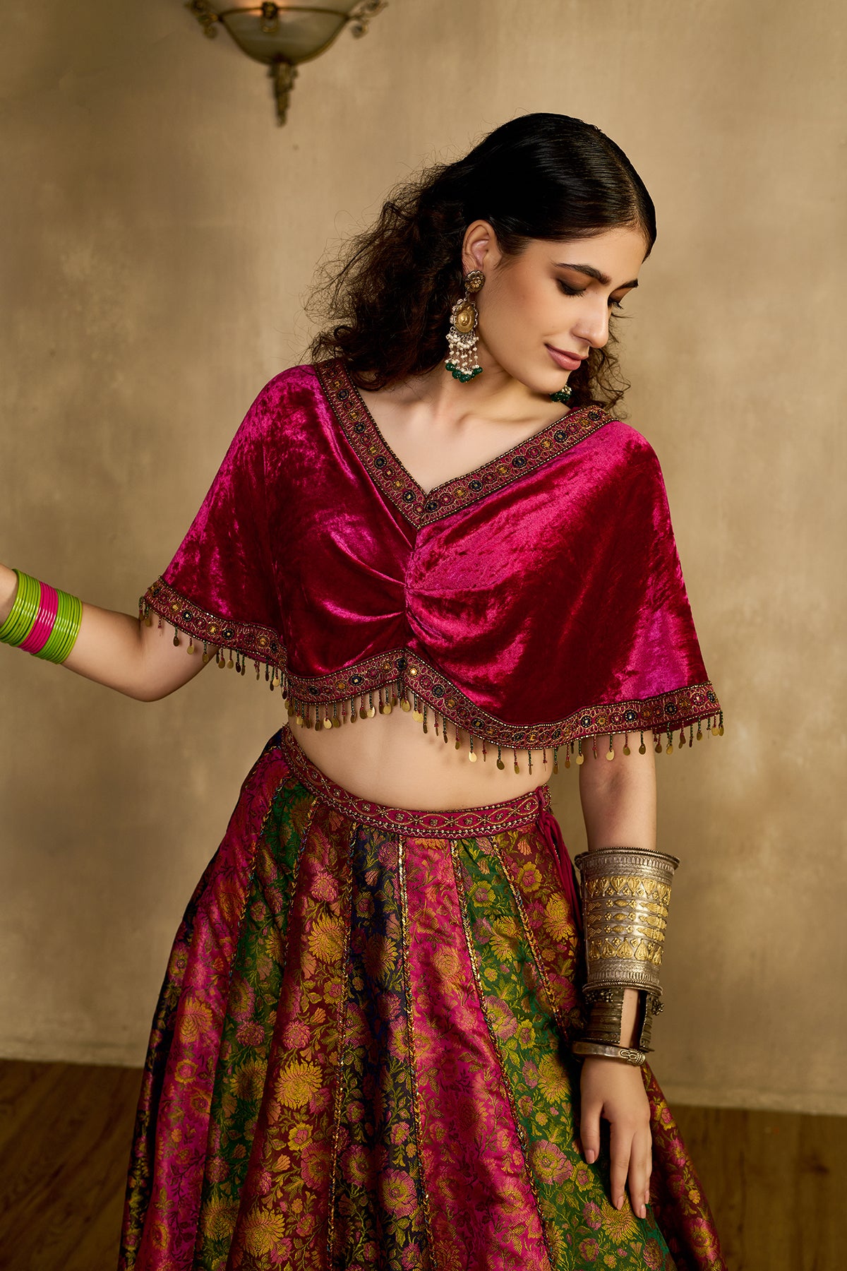 Rani Rouze Lehenga Set
