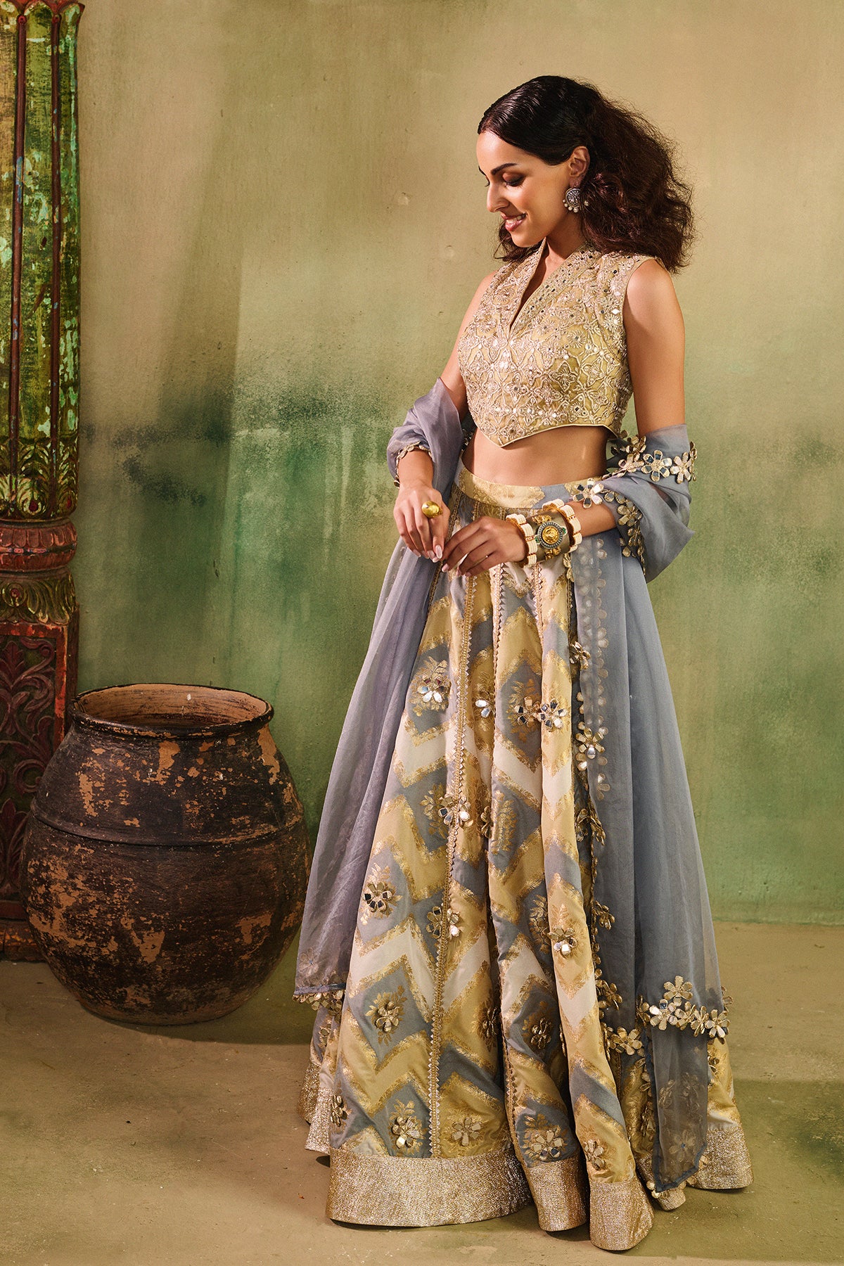 Rangrez blue Lehenga Set