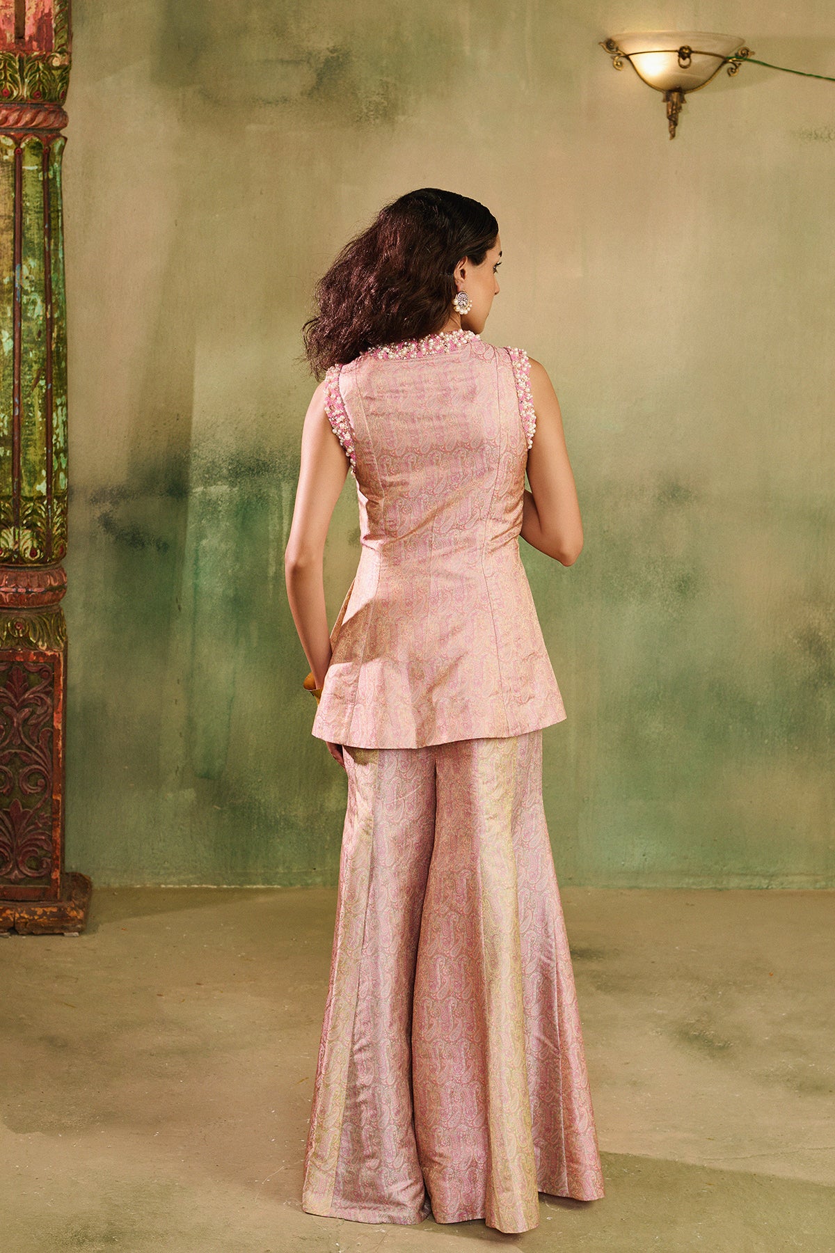 Rose paisley coord set