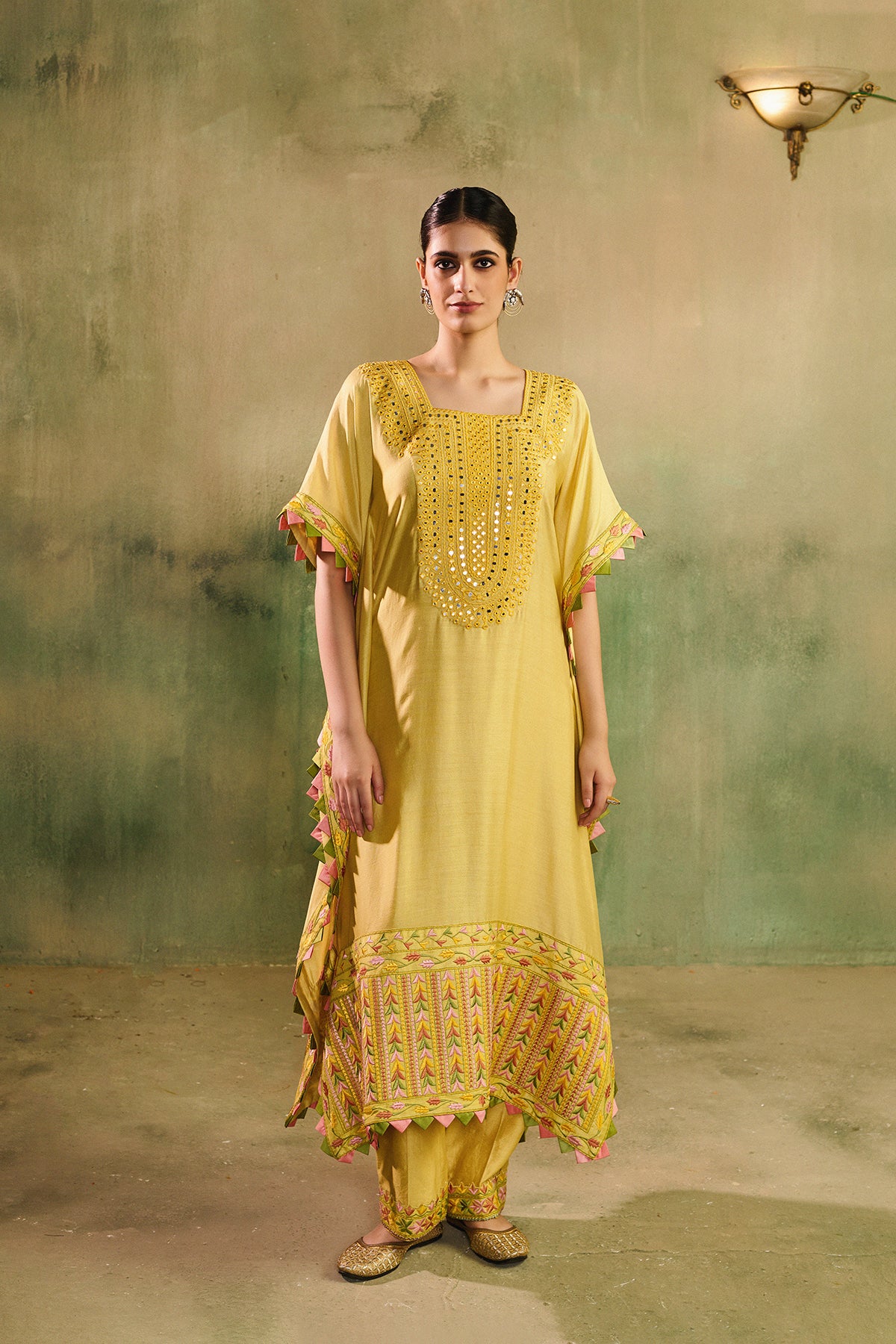 Hunar kaftan kurta pants