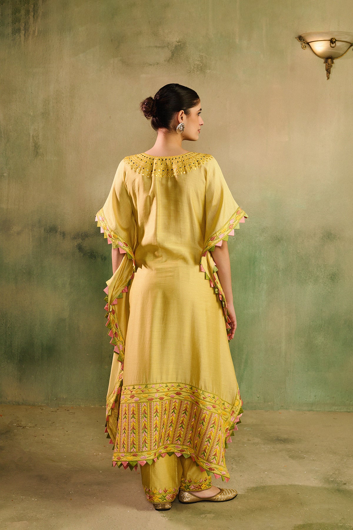 Hunar kaftan kurta pants