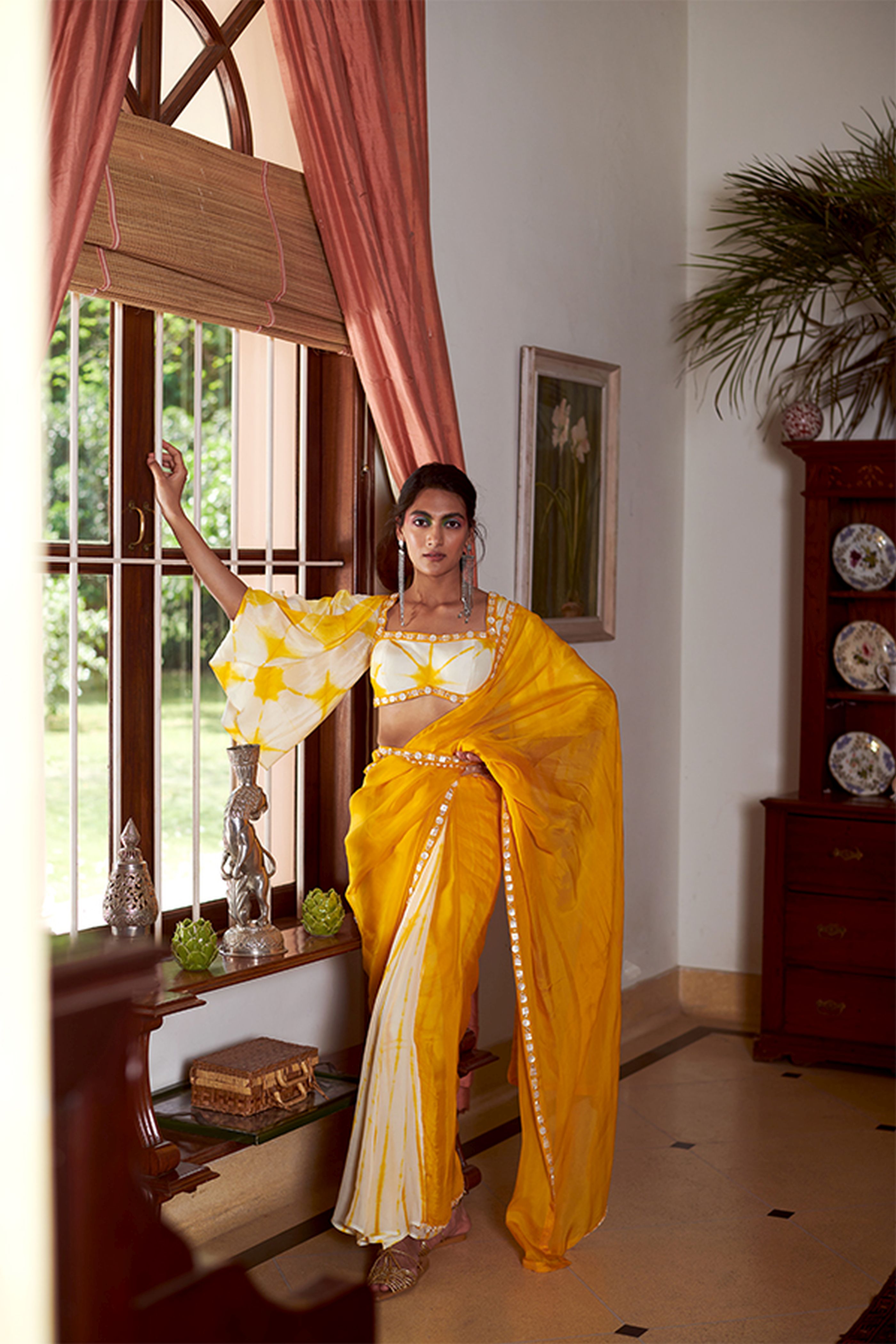 Yellow Saree