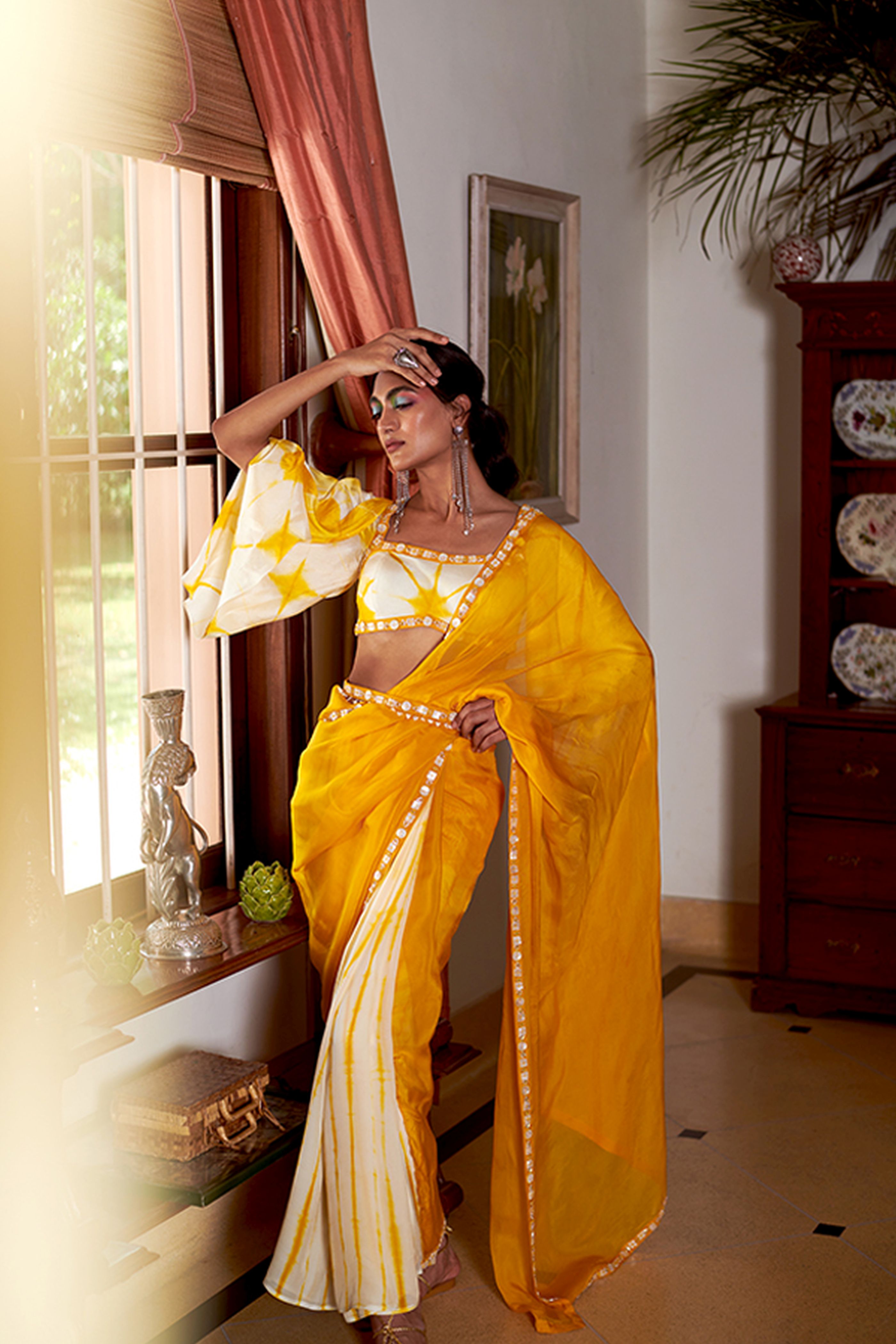 Yellow Saree