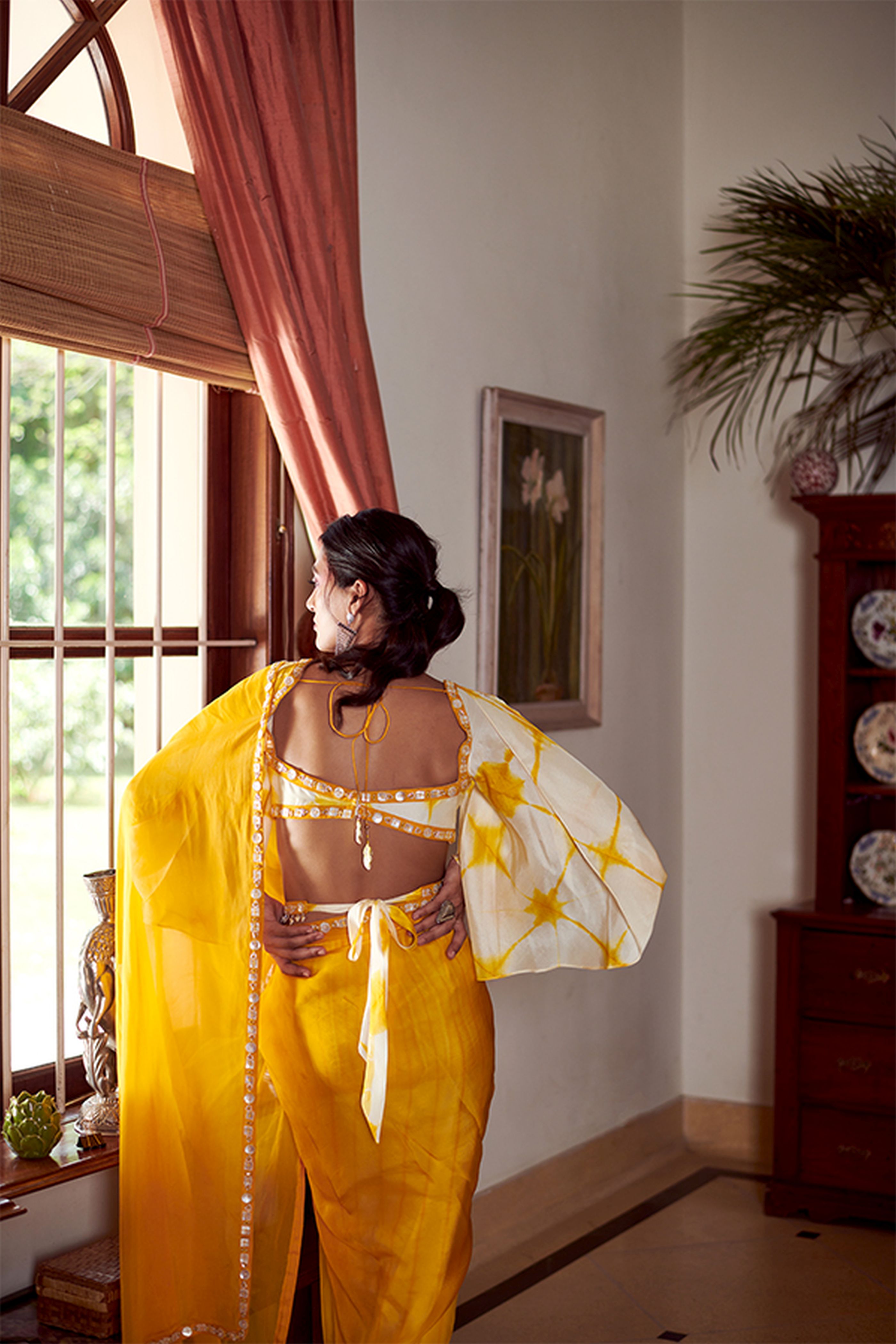 Yellow Saree