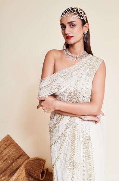 Dove Saree
