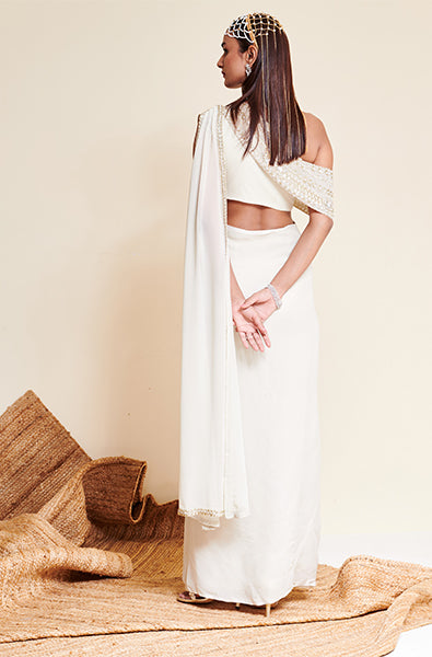Dove Saree