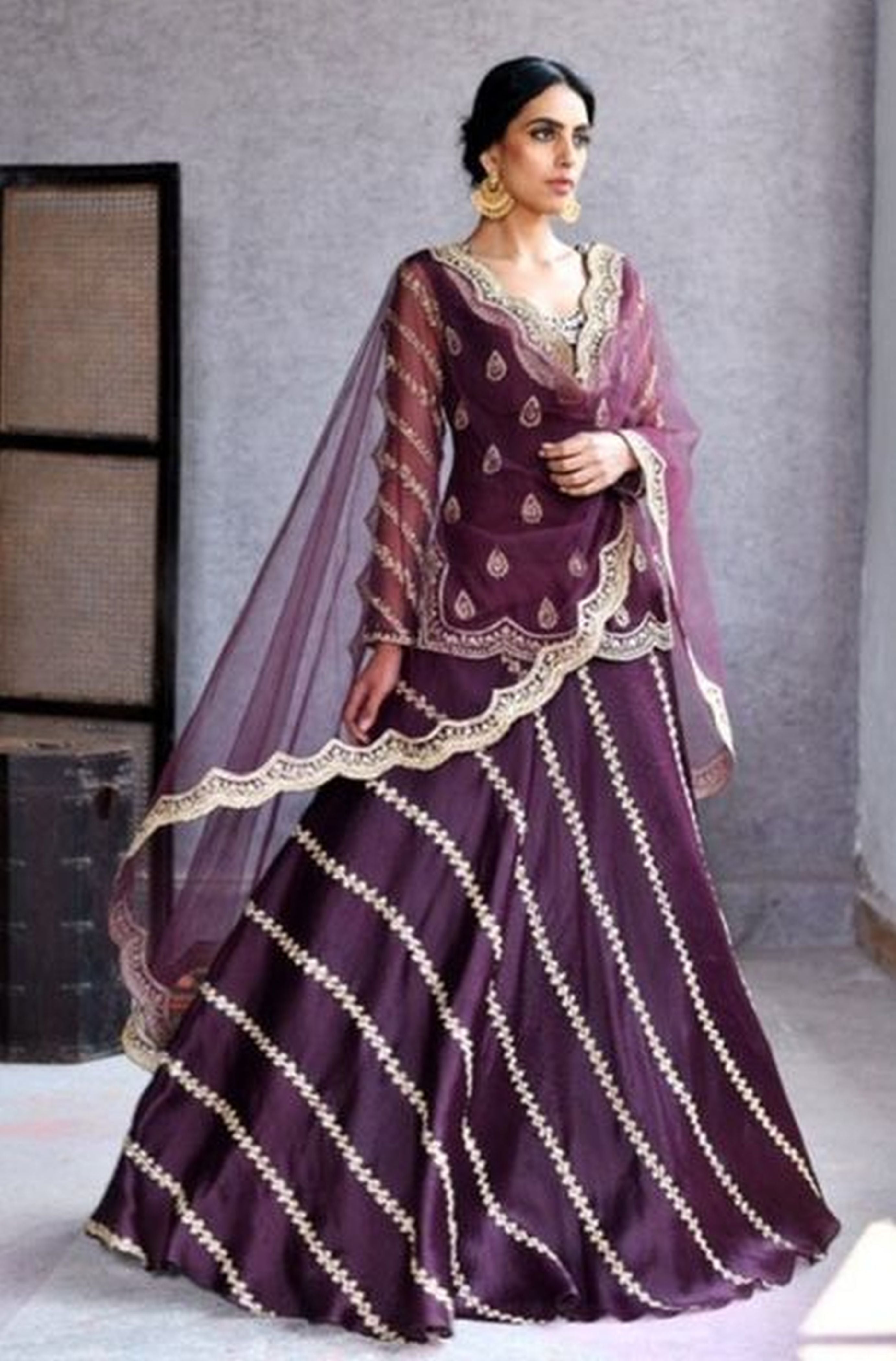 Kurta With Lehenga