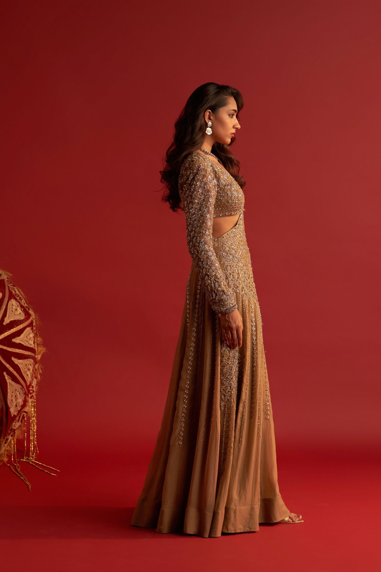Auric Saree Gown