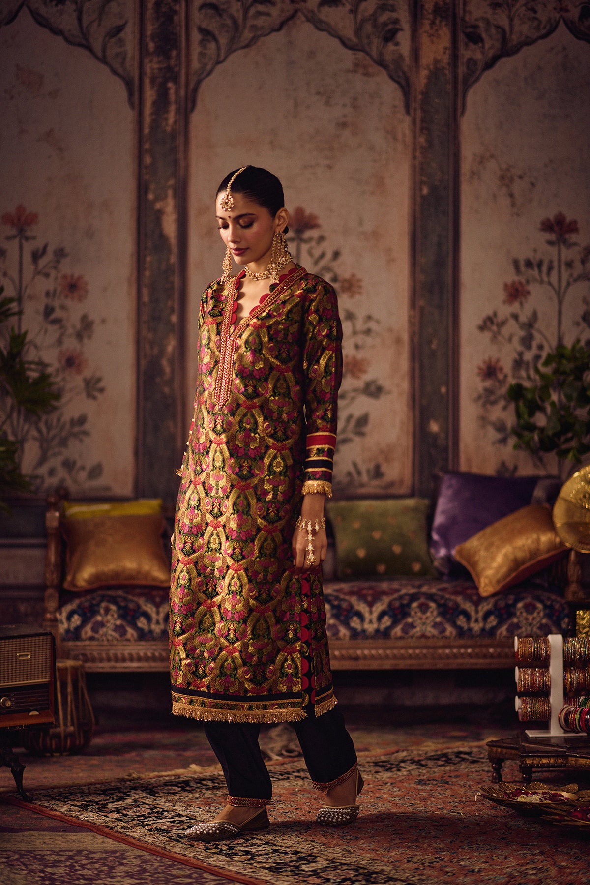 Resham Kheem kurta Pyjama Set