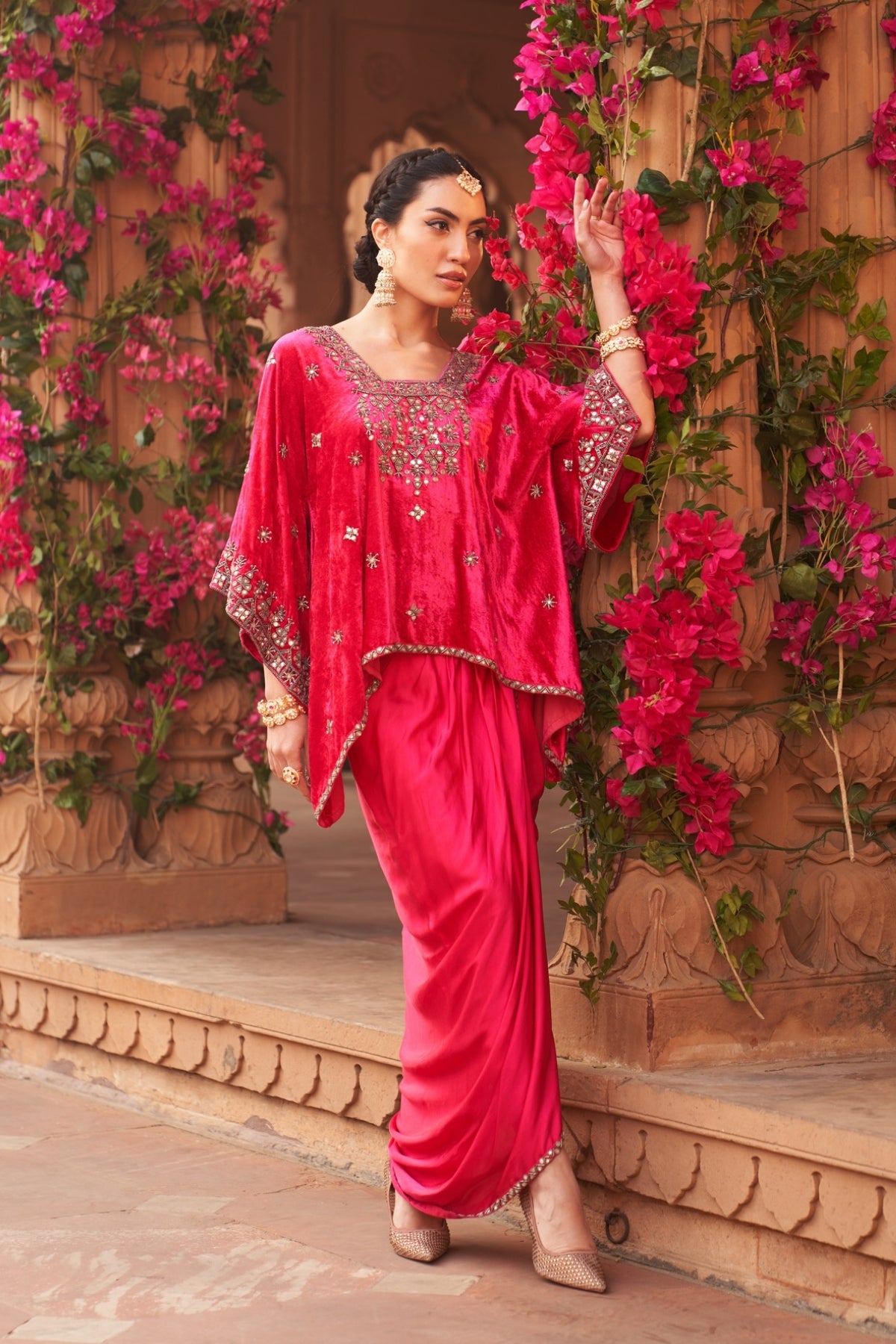 Gulabo dhoti set