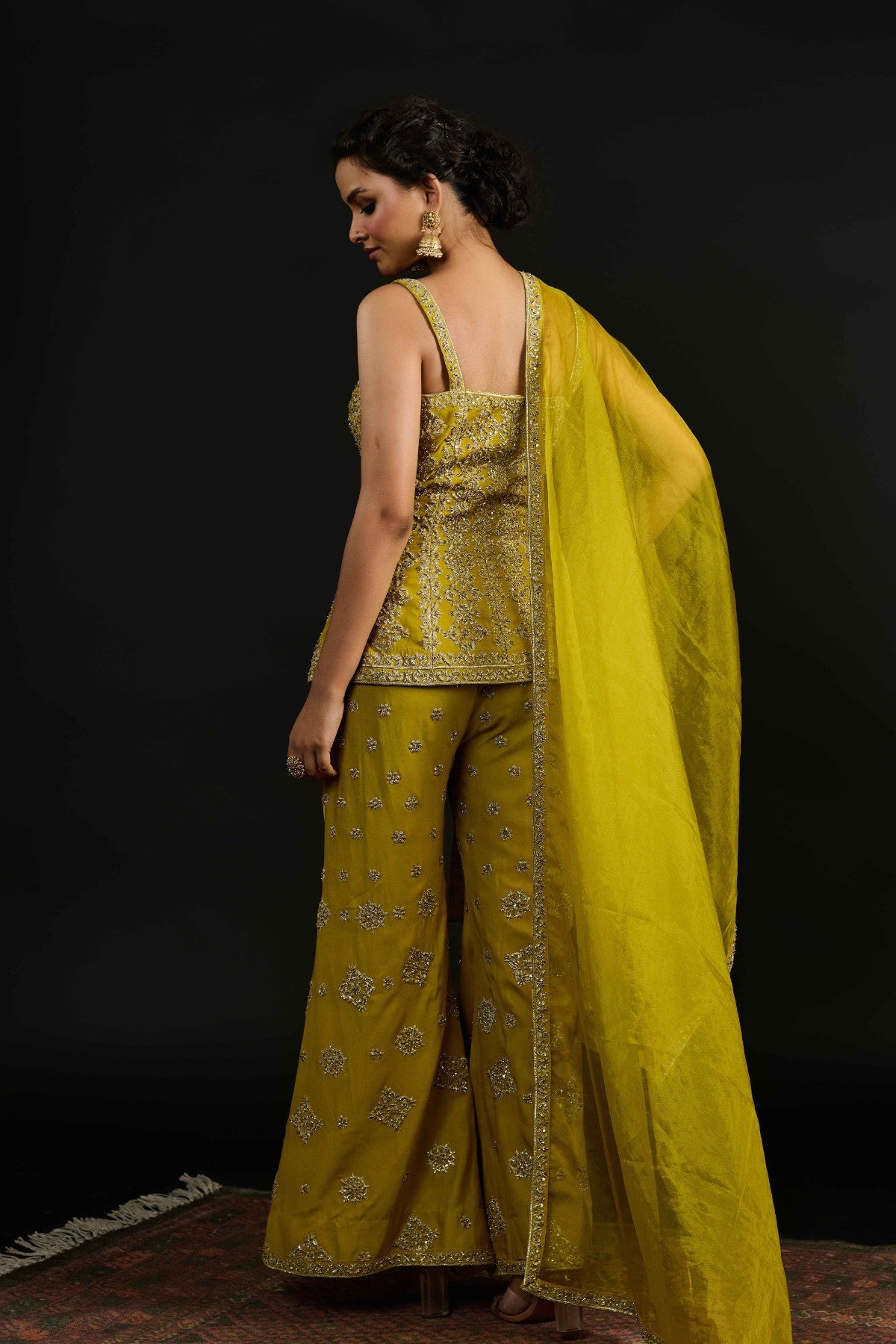 Laila peplum set