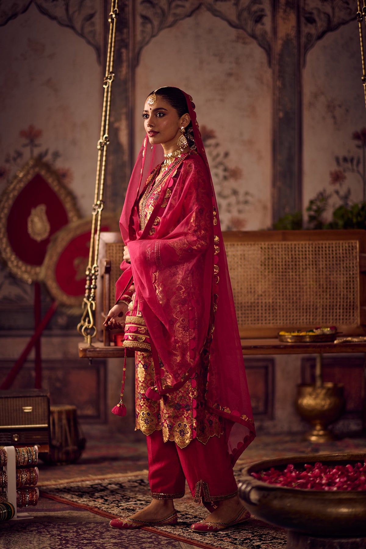 Rani Kheem Khaab kurta set