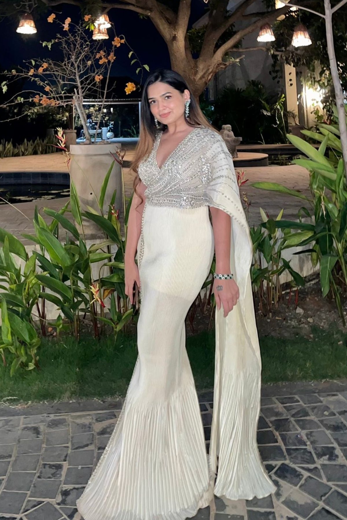 Meraki Saree Gown