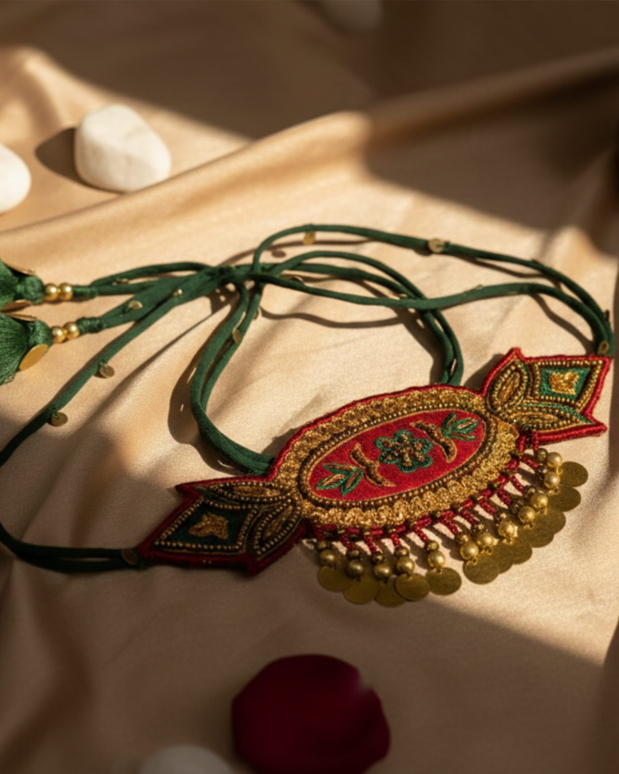 Gulnaar Sikka Tassel Choker