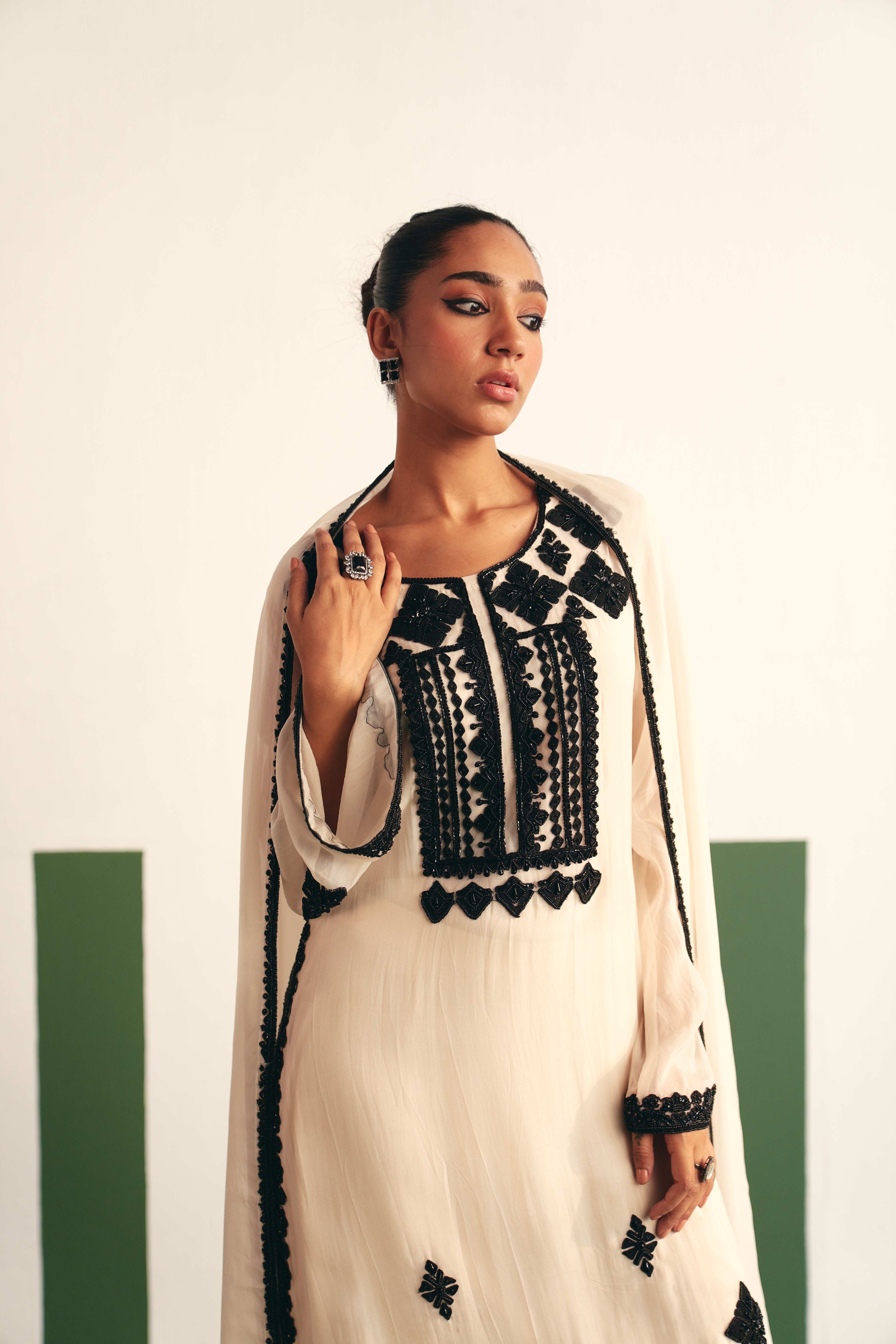 Irina Ivory Kurta Palazzo Set