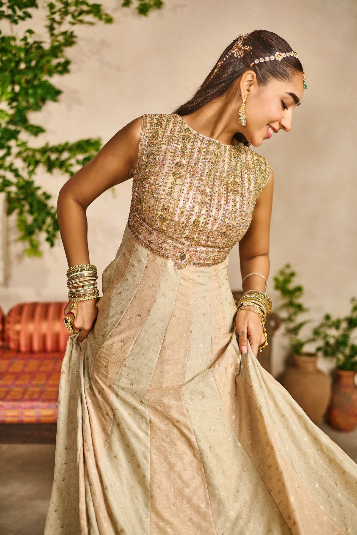 Kashi kalidar anarkali