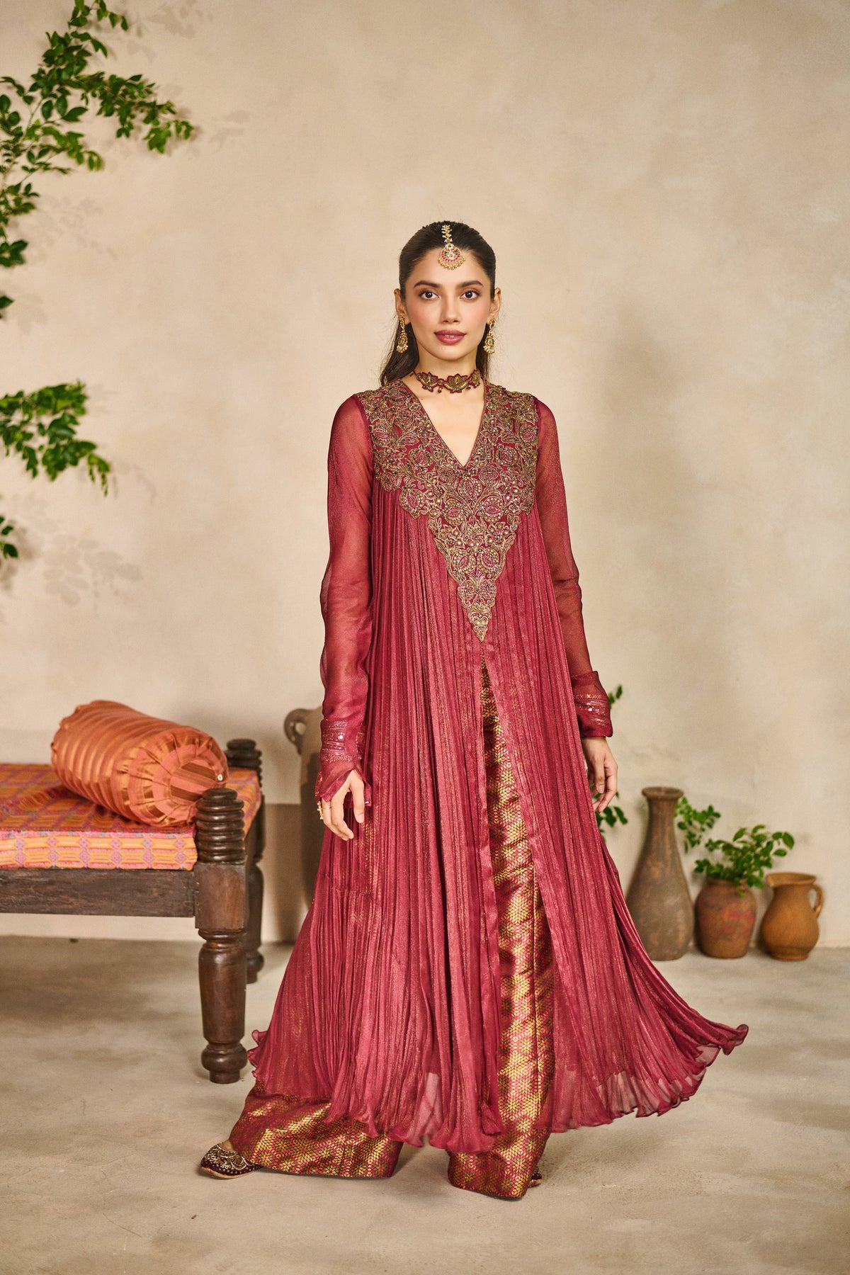 Naqsh lehar kurta pant set