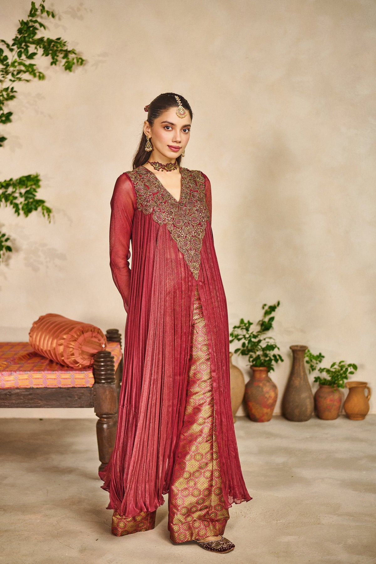 Naqsh lehar kurta pant set