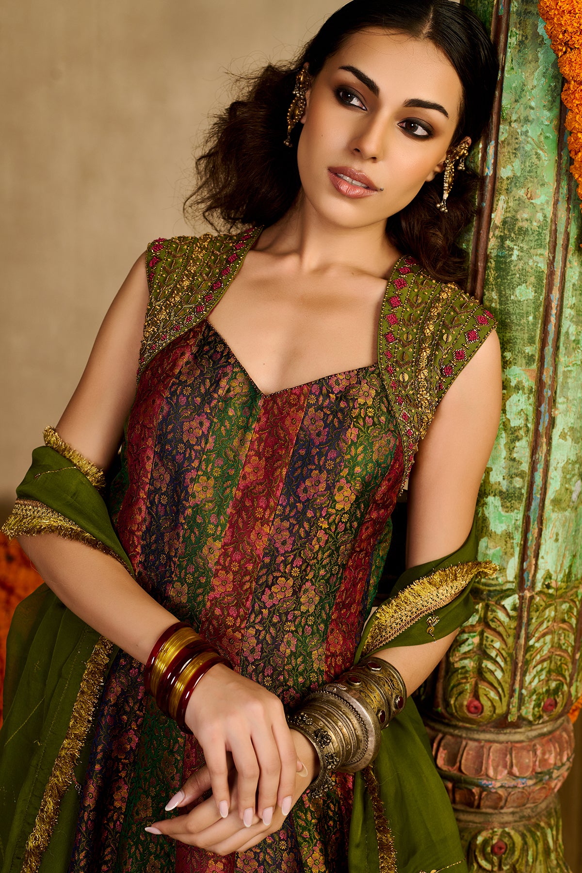 Banjaran Anarkali kurta set