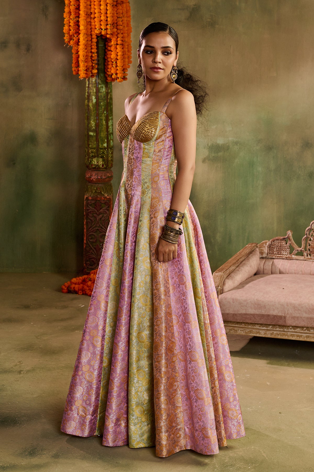 Riwaayat Anarkali gown