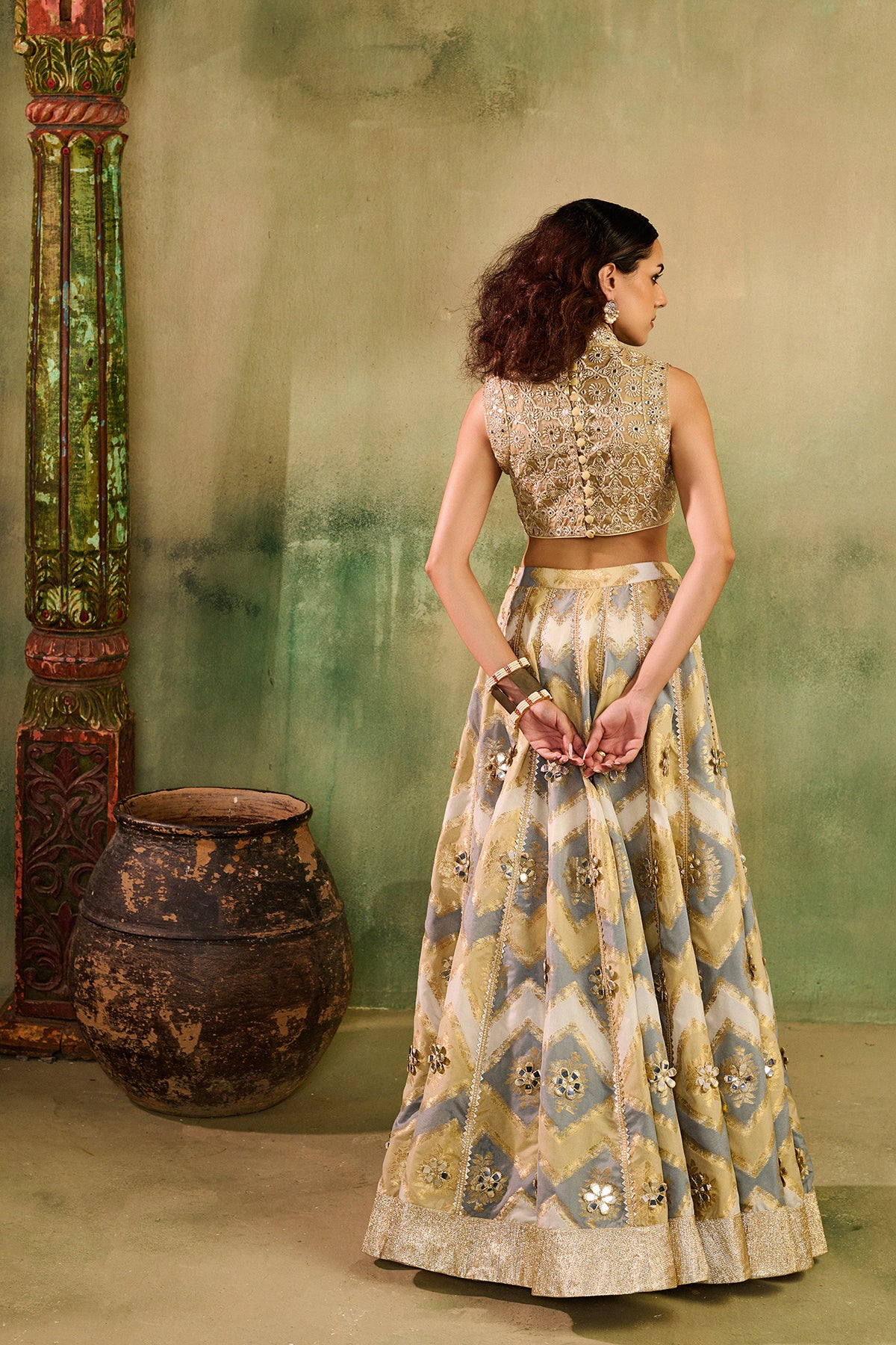 Rangrez blue Lehenga Set