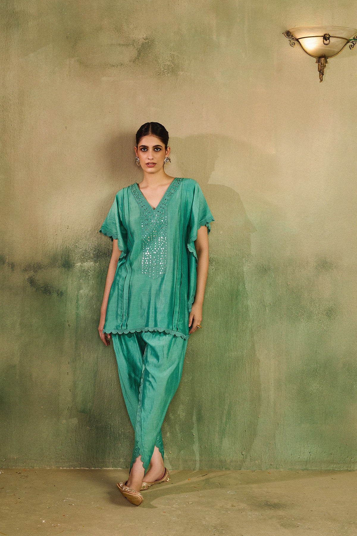 Neelpari kurta set